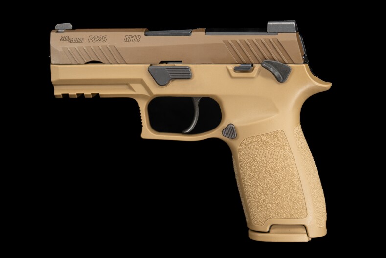 SIG Sauer P320 M18 gun
