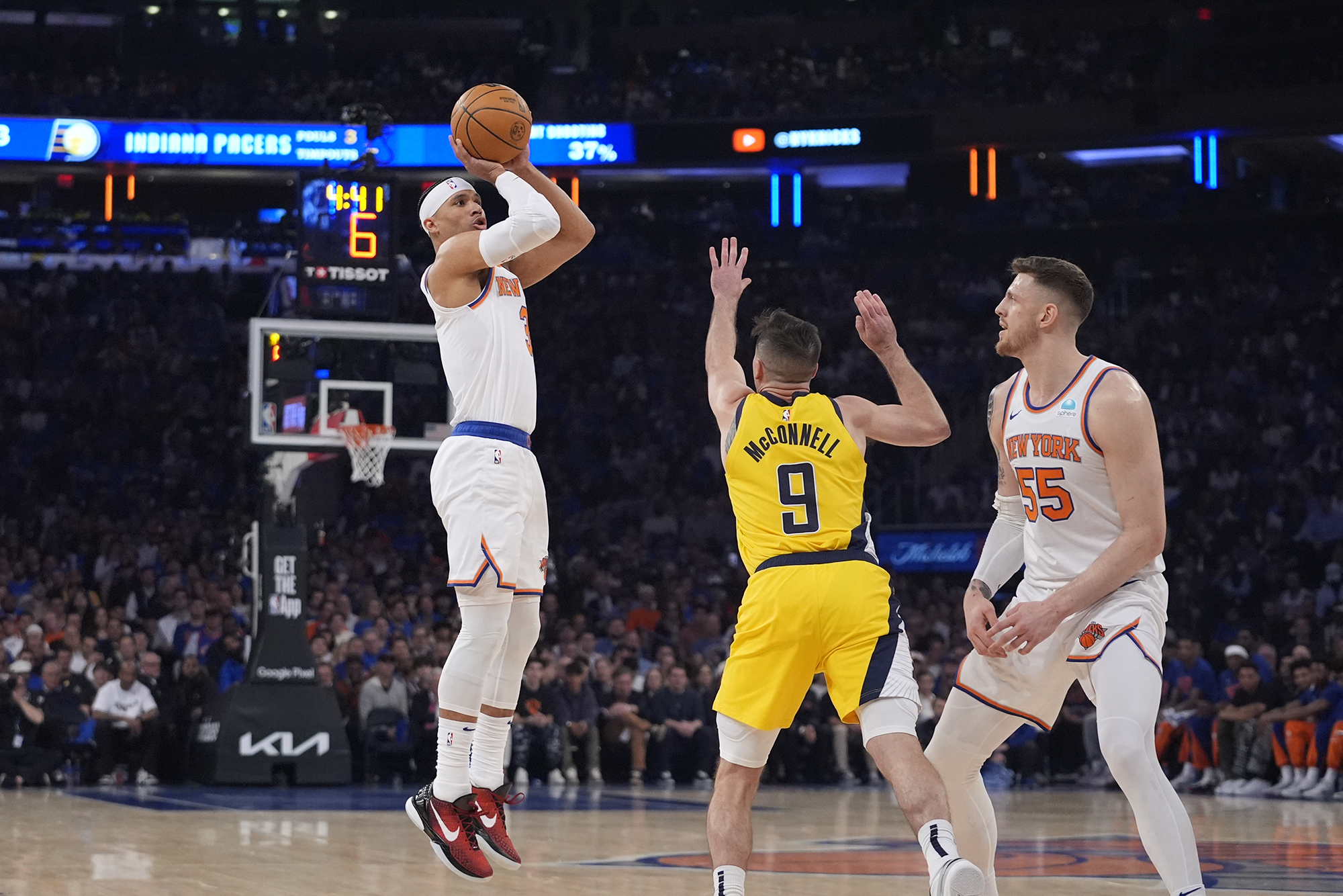 WAMC Sports Report 5/7/24: Knicks top Pacers 121-117 in Game 1 of Eastern  Conference semis | WAMC