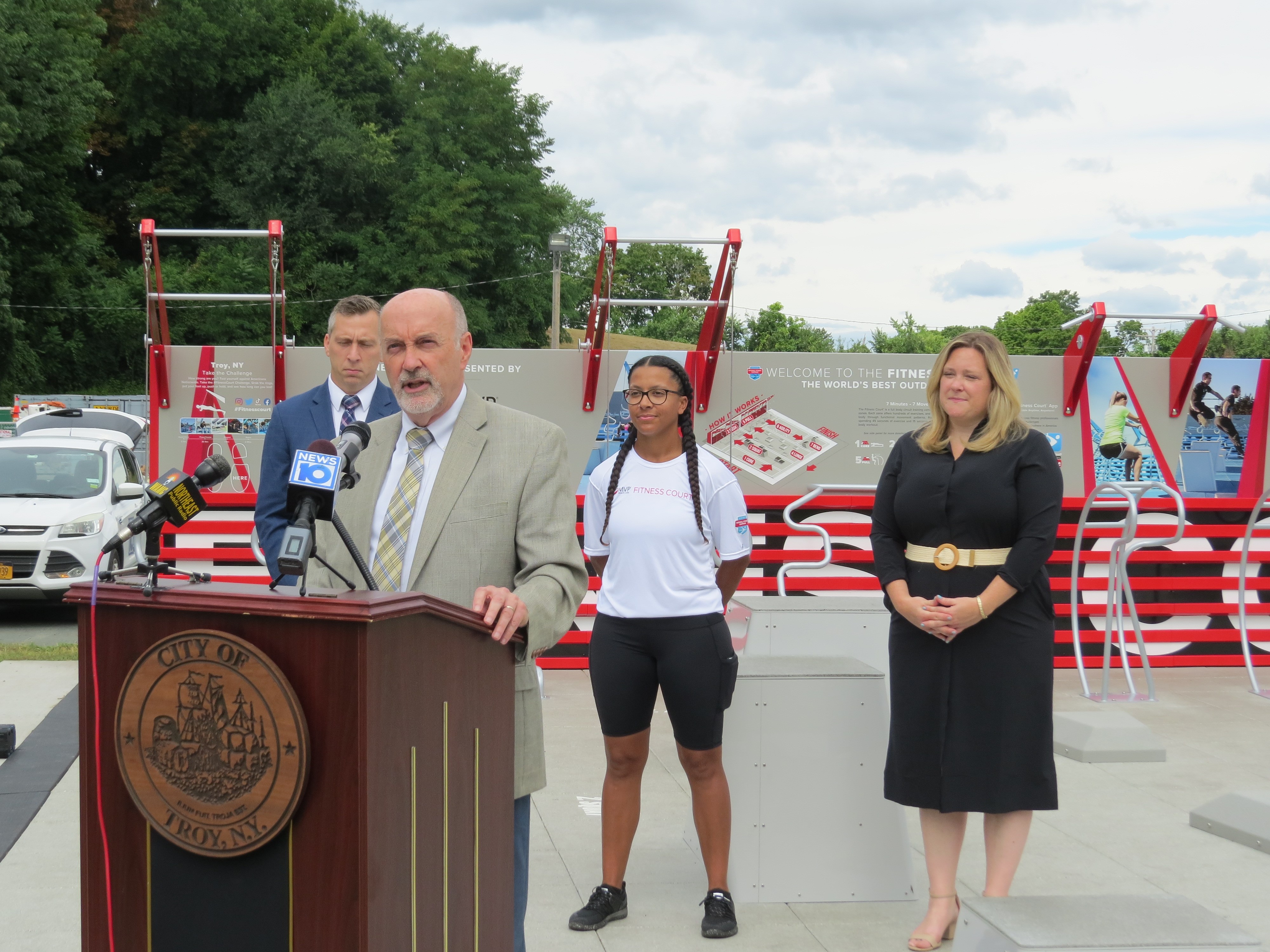 Knickerbacker Park in Lansingburgh now home to new MVP Health Care Fitness  Court | WAMC