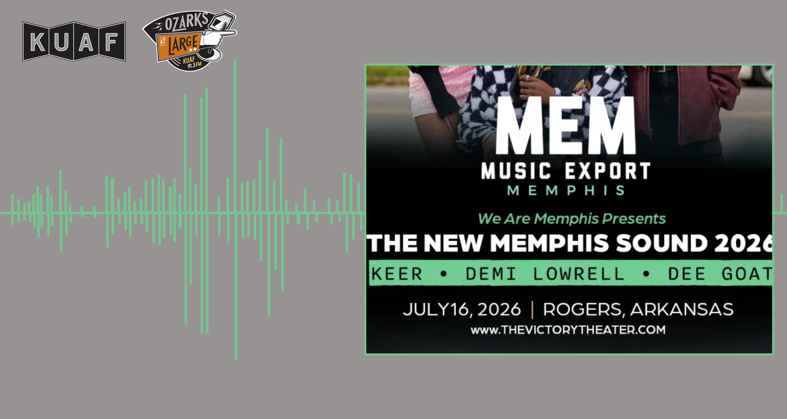 Memphis musicians bring 'New Memphis Sound' tour to Rogers