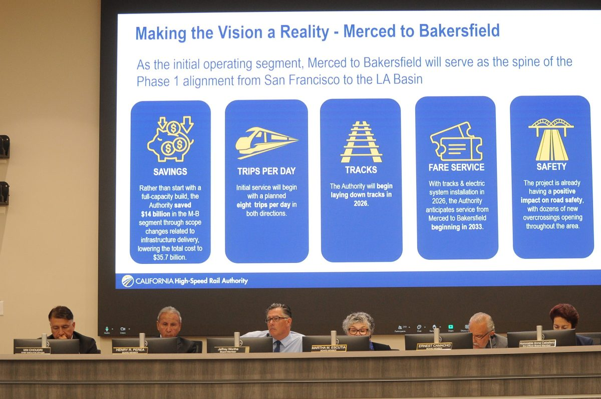 California High-Speed Rail board approves business plan that suggests moving downtown Merced station
