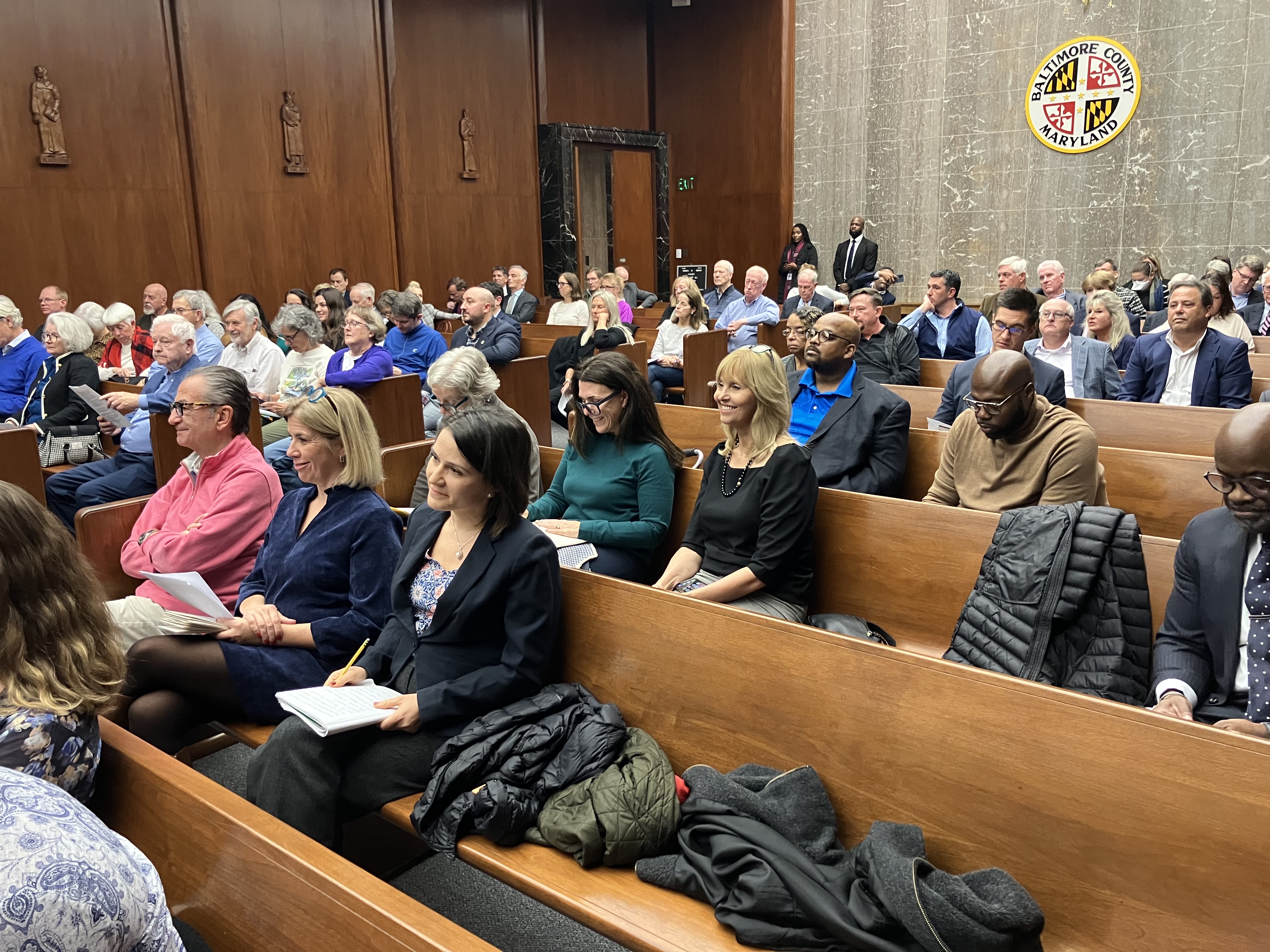 Baltimore County Council hears from public on next county