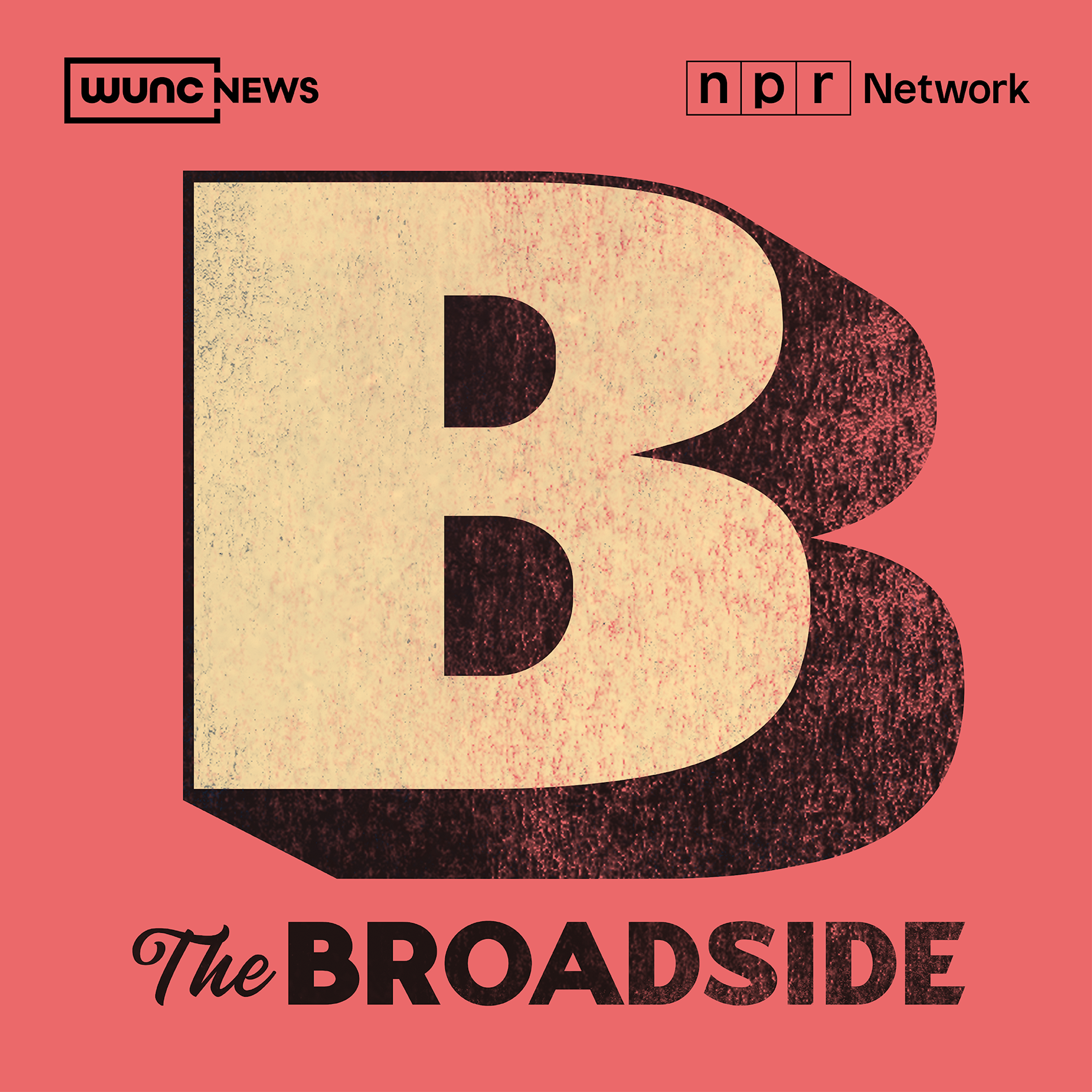 The logo for The Broadside podcast.