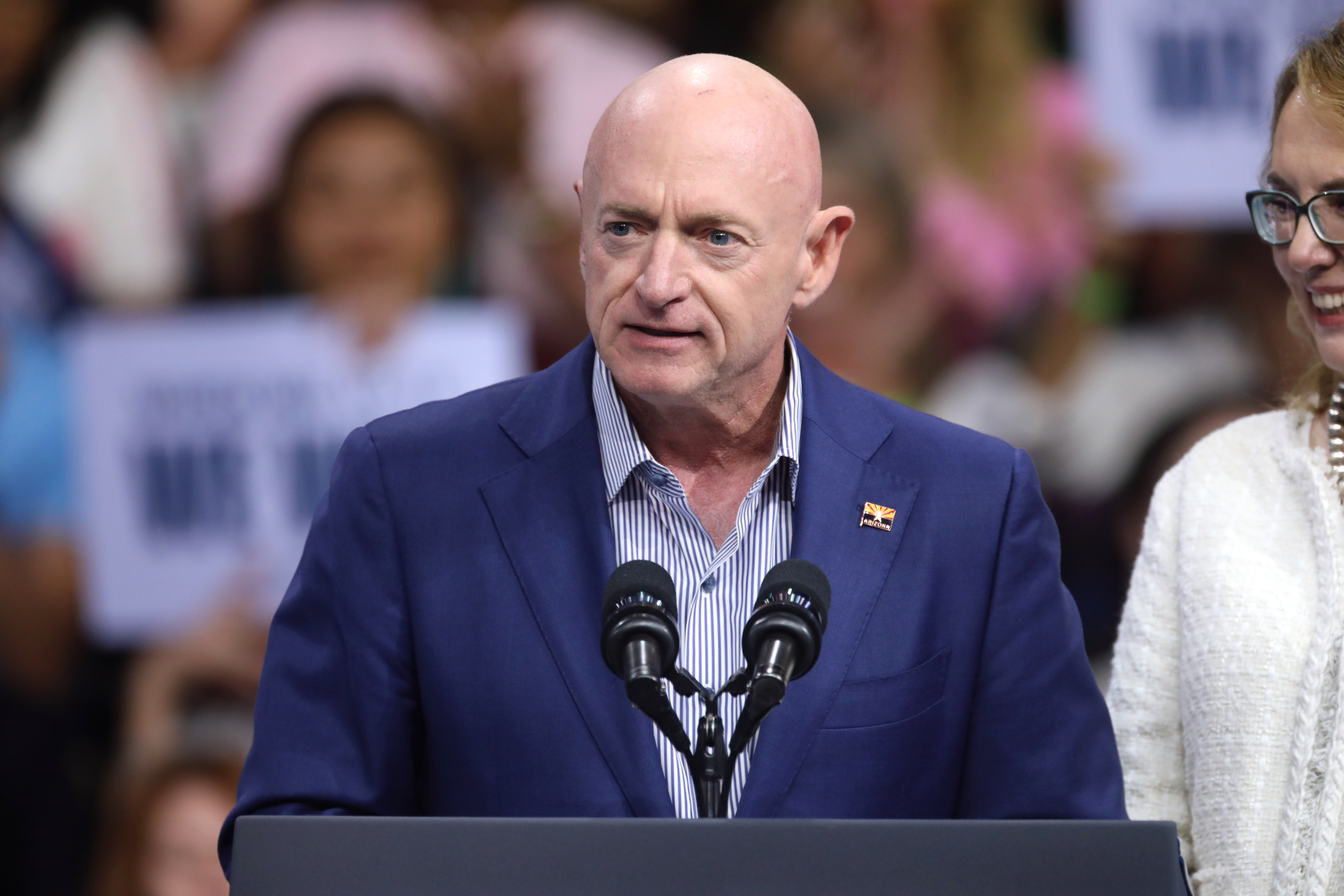 Sen. Kelly says he's waiting for Republicans to 'grow a spine' and rein in Trump