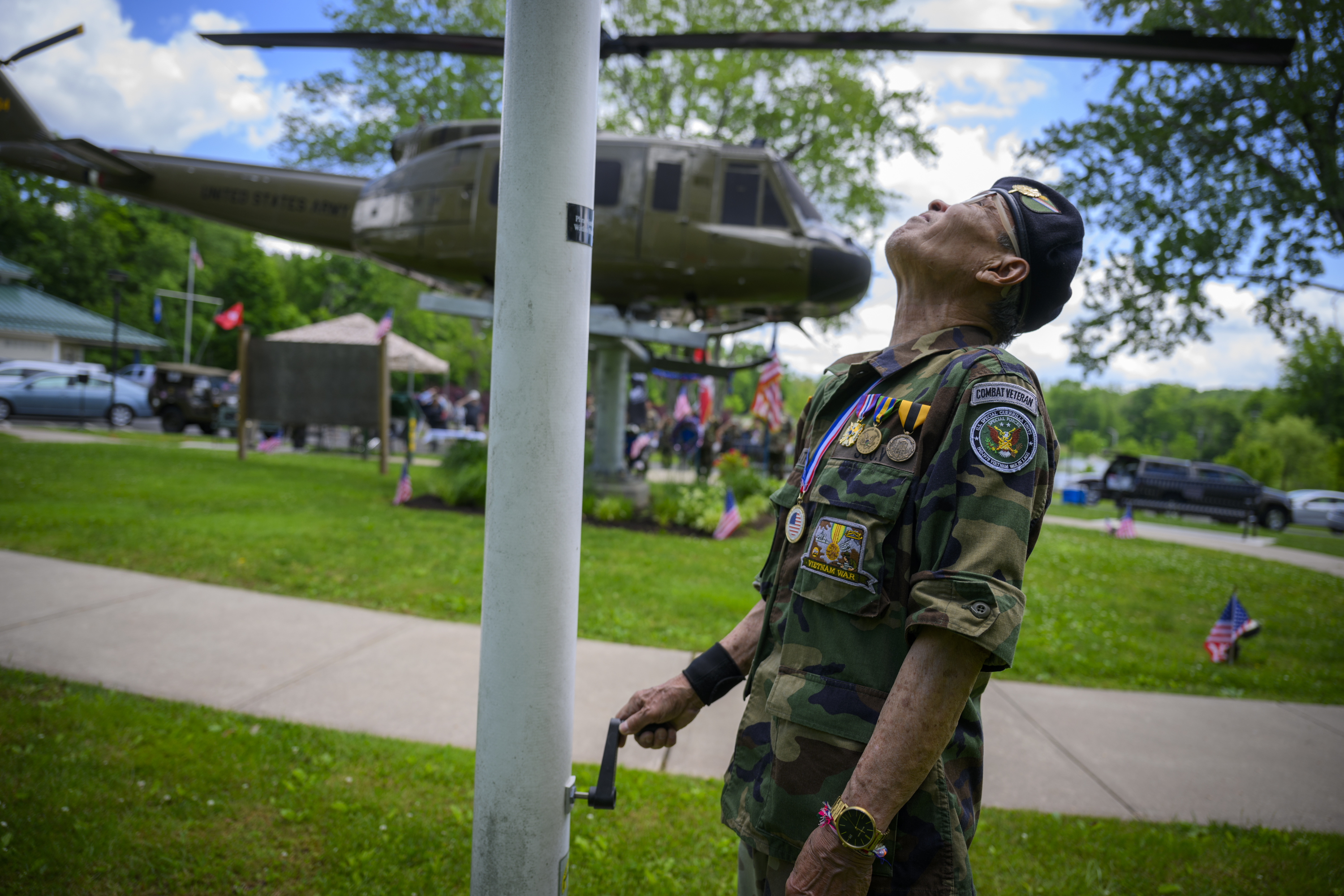 Special Guerrilla Unit veterans, who fought a 