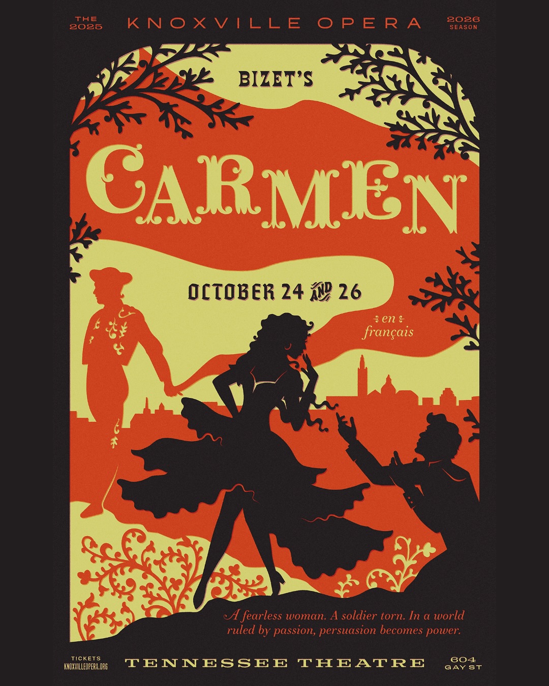 Knoxville Opera presents Bizet's beloved 