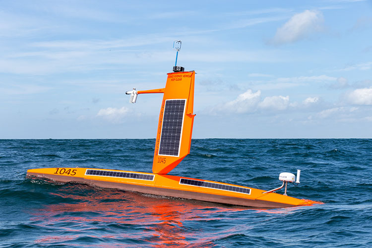 A sea-going drone zipped through a hurricane's eyewall and