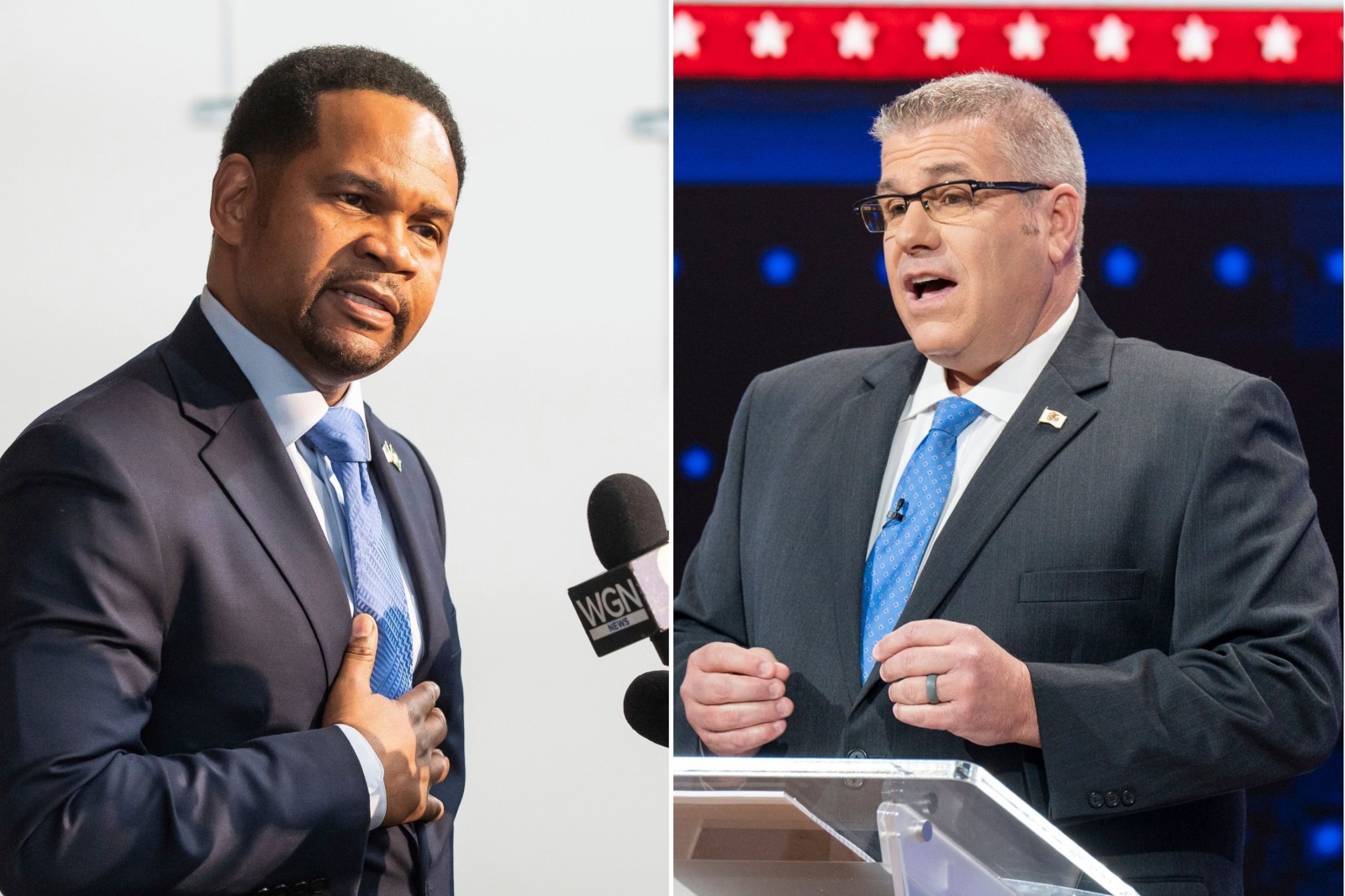 GOP candidates for Illinois governor target Irvin in first full public  debate | WGLT