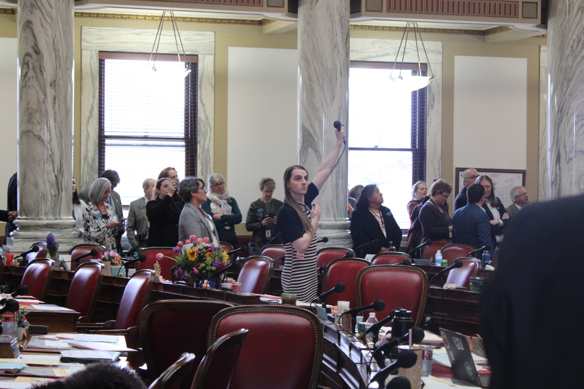 Police arrest Capitol protesters chanting support for trans lawmaker - Vimarsana News