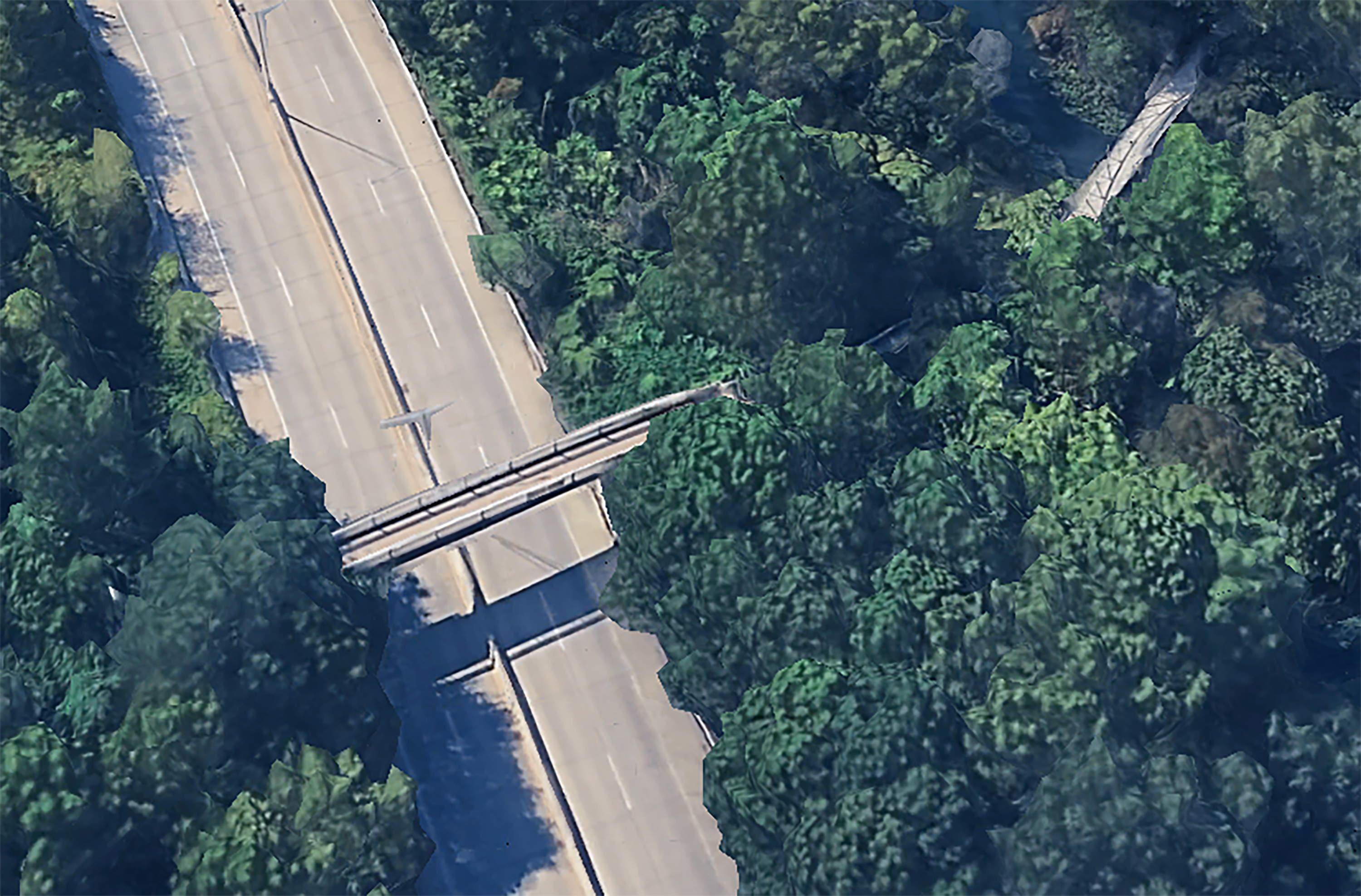 Bridge into Forest Park to be demolished after vehicle