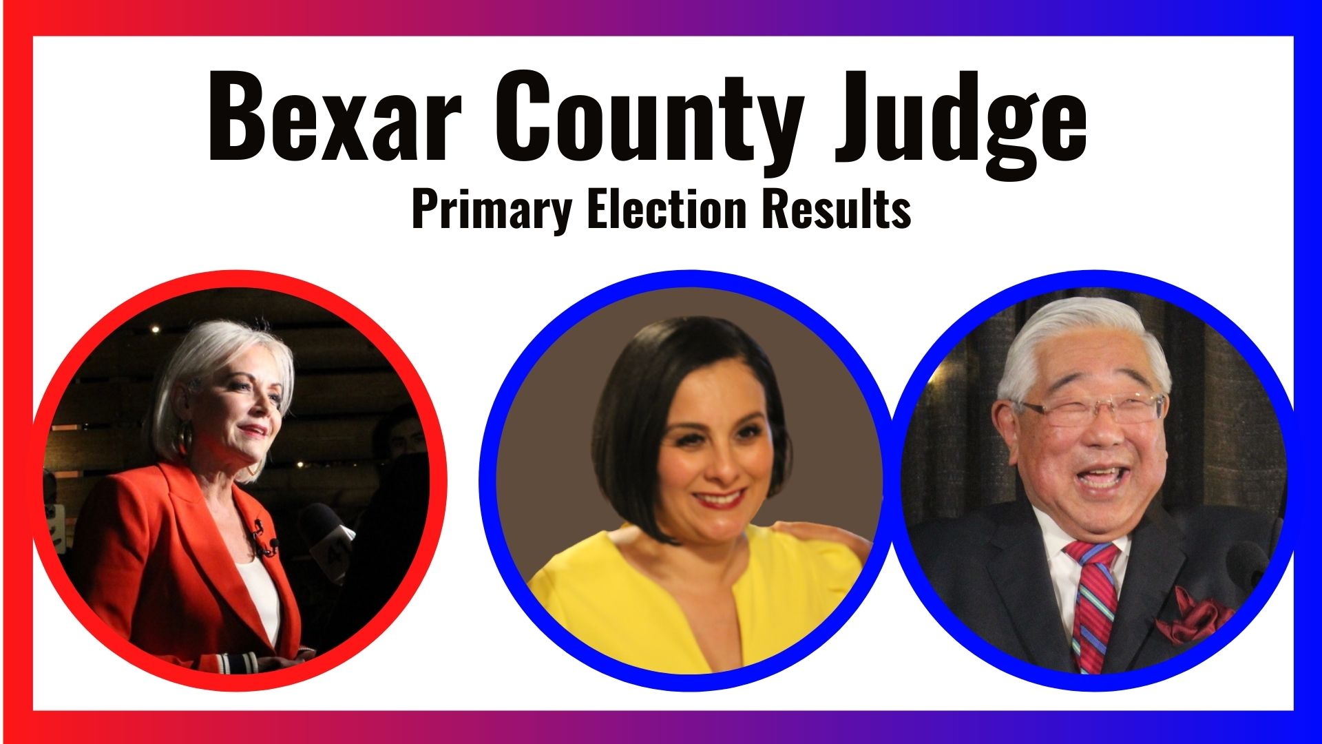 Field to become the next Bexar County judge narrows | TPR