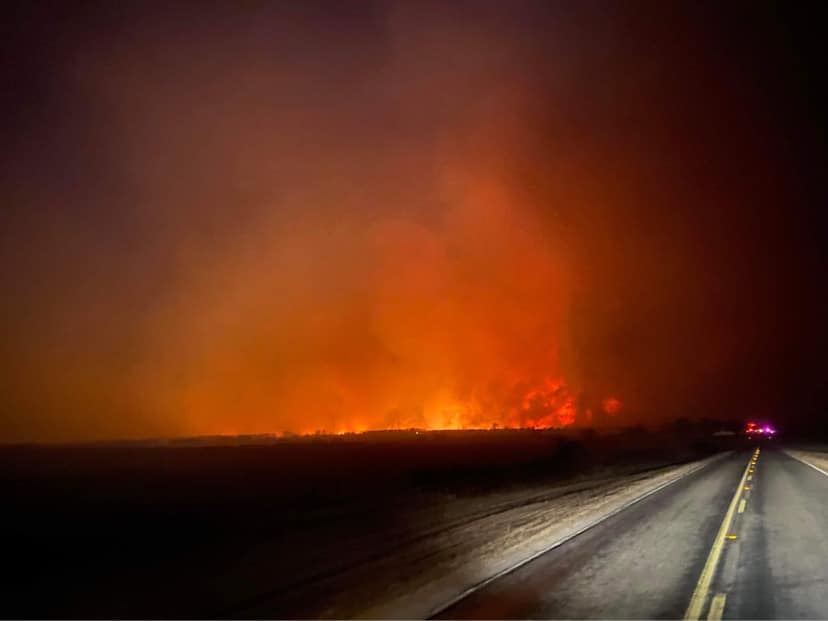 Drought conditions across much of the state fuel Central Texas wildfires - Vimarsana News
