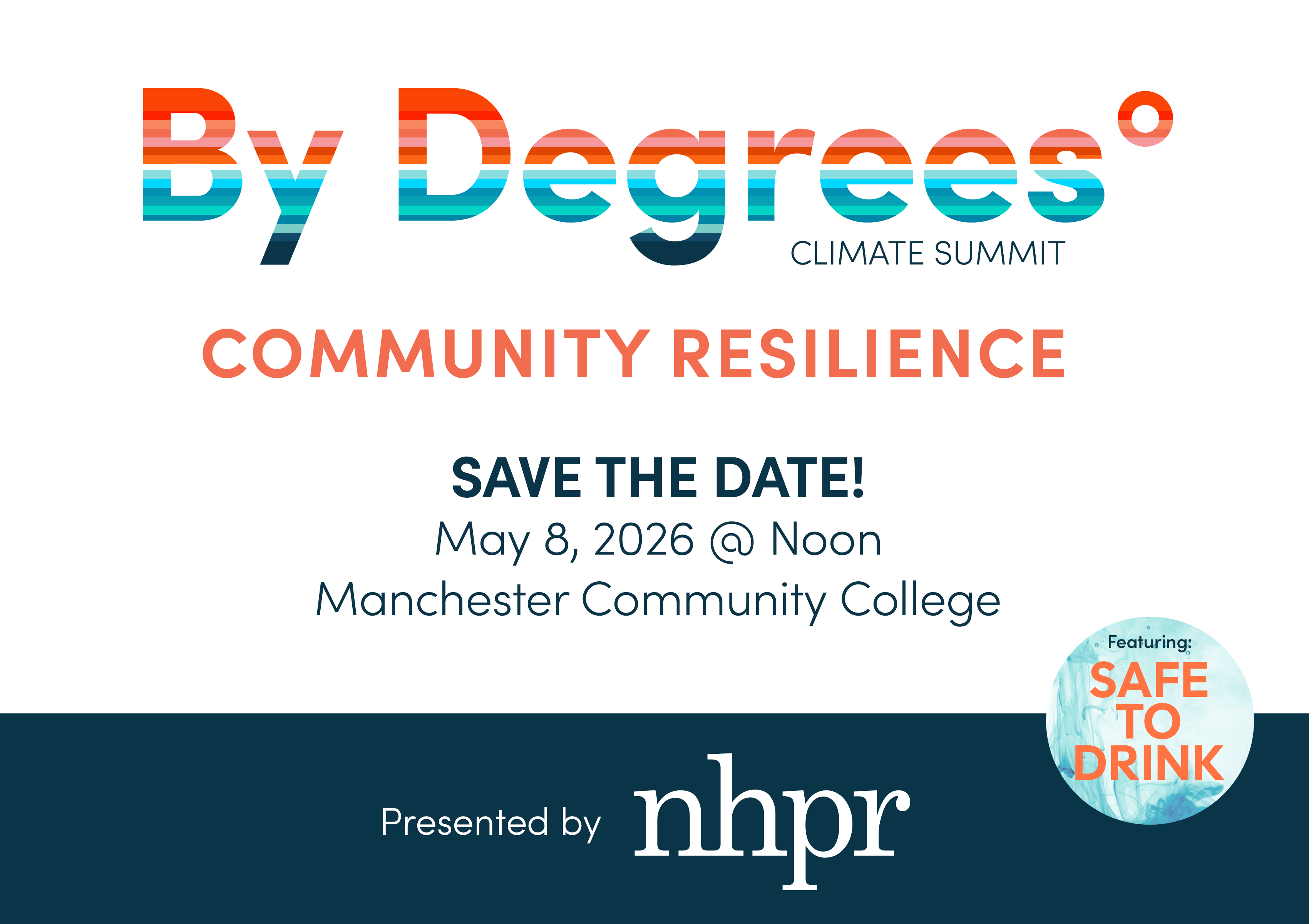 今期26夏upper hightsTHENIECEMID-RISE23 Save the date! NHPR's By Degrees Climate Summit returns May 8