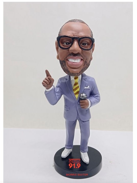 Support WCLK--Pick Up The Morris Baxter Bobble Head