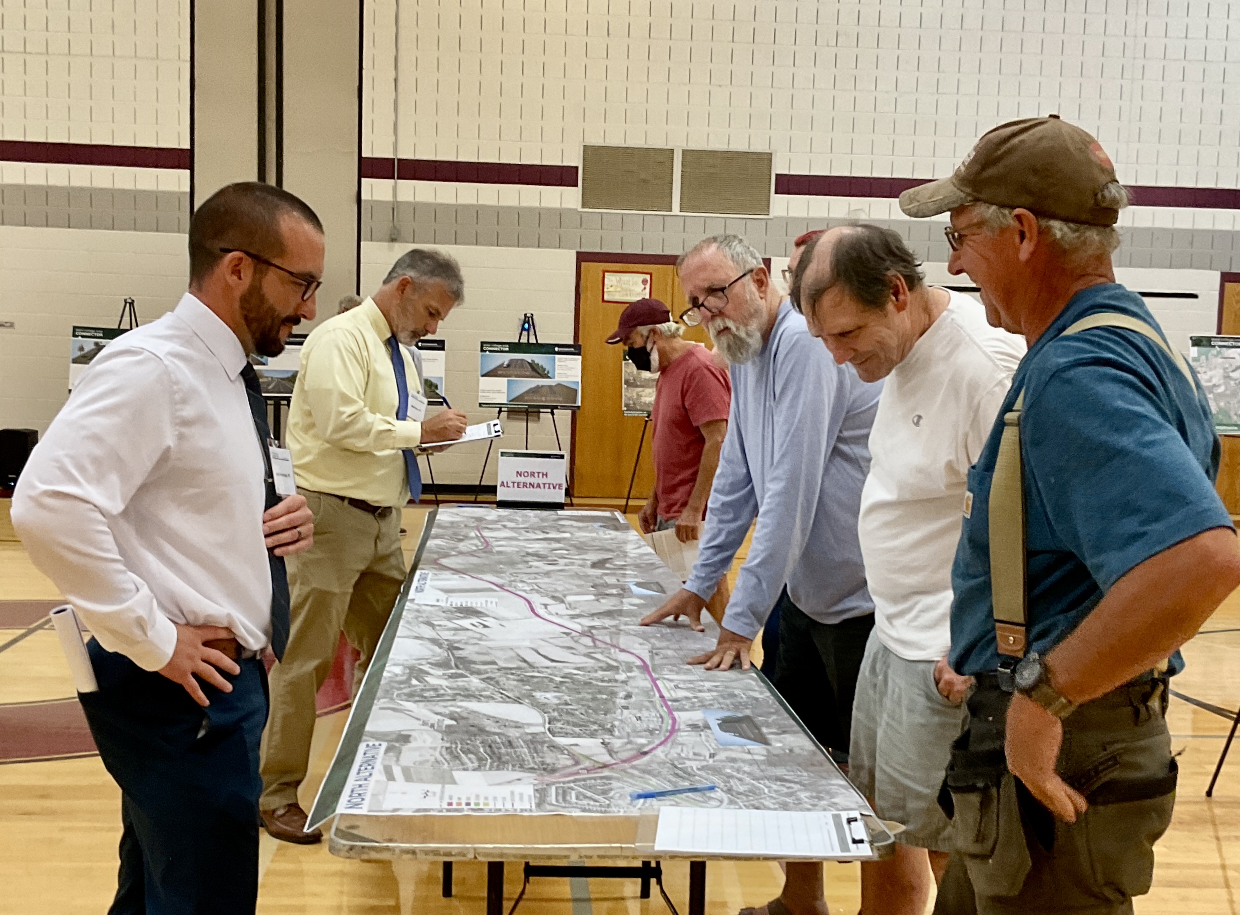 Detailed PennDOT maps show impact of Route 322 connector options