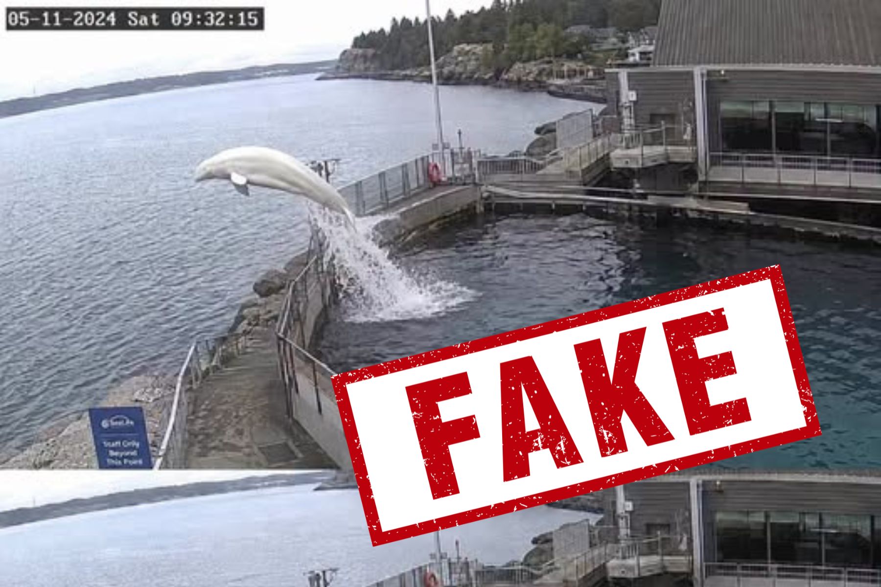 A fake beluga escape story on social media is a reminder of the hazards of misinformation