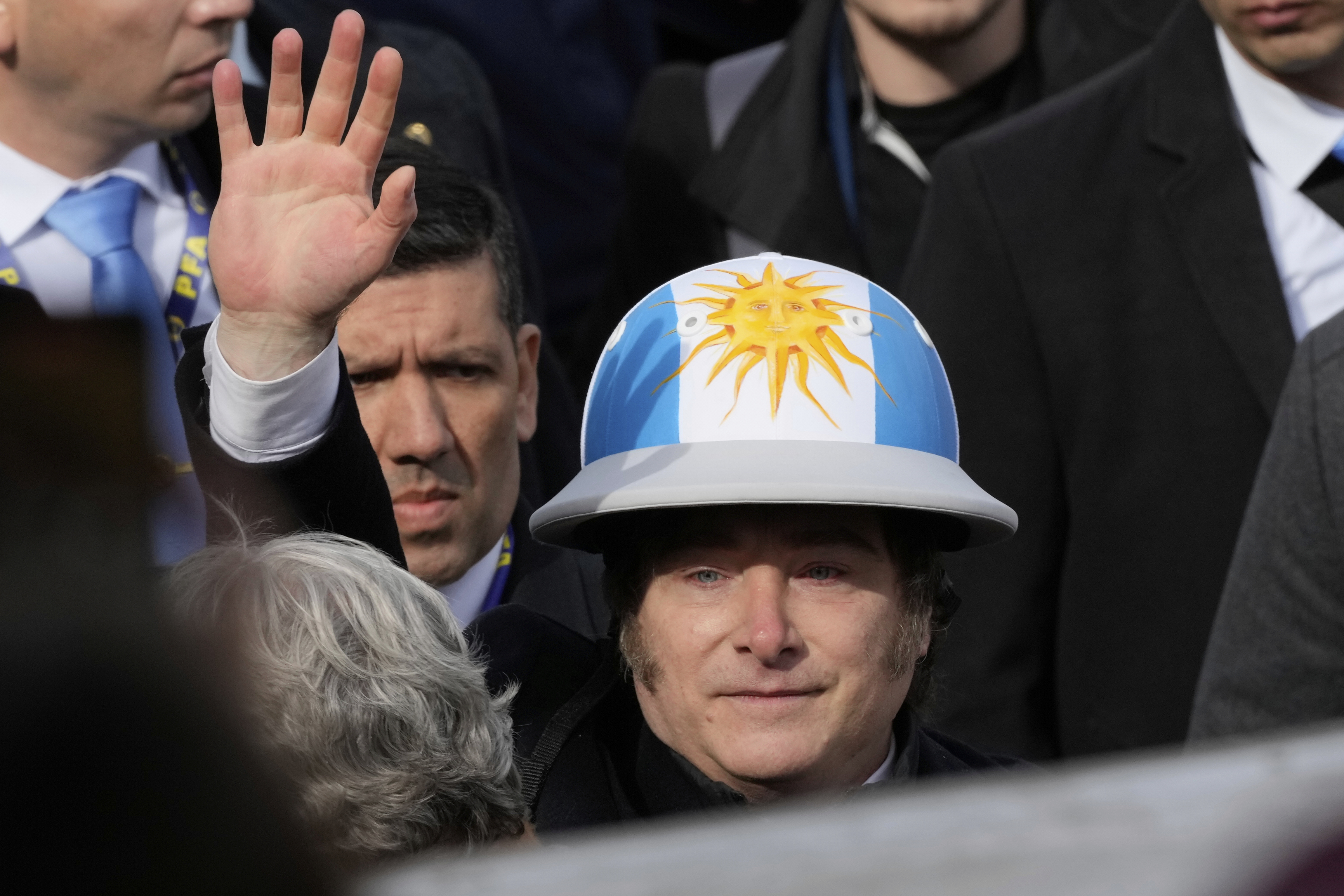 Javier Milei Presidente Hat - Libertarian Argentina 2023 Black Trucker Hat For Men & Women