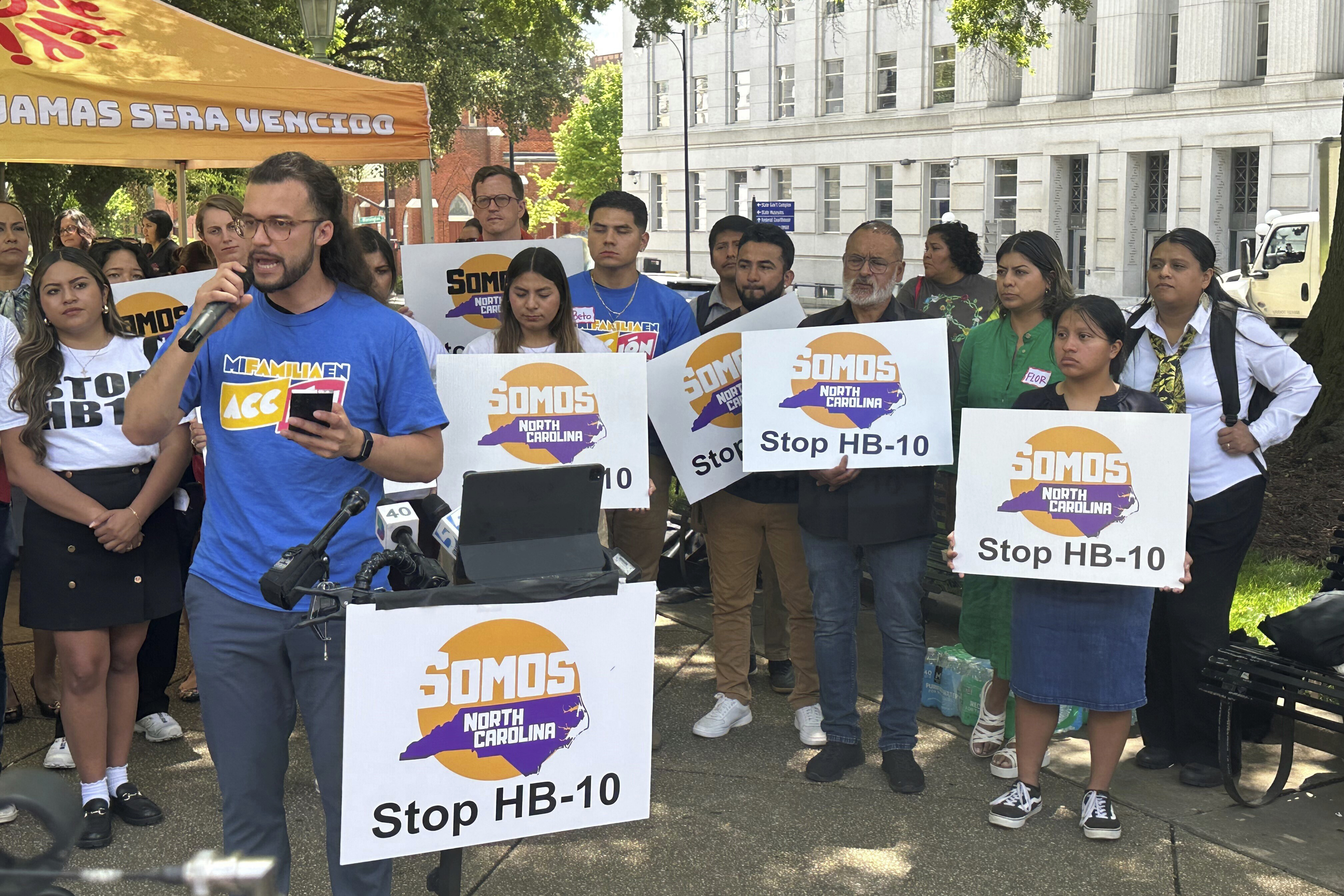 North Carolina Latino immigrant communities push back against bill 