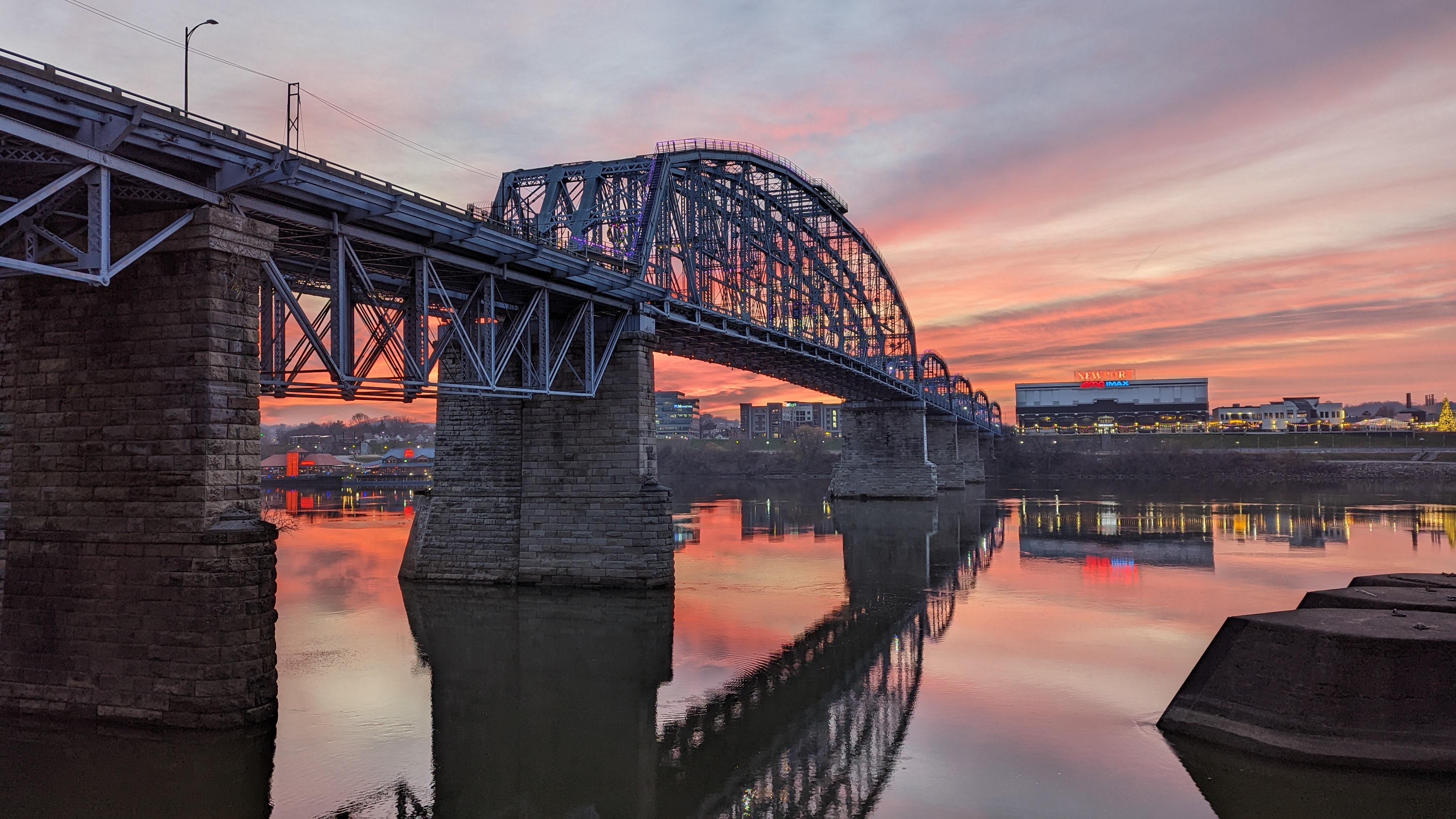 Purple People Bridge reopens to bikes, joggers, walkers and pets after repairs