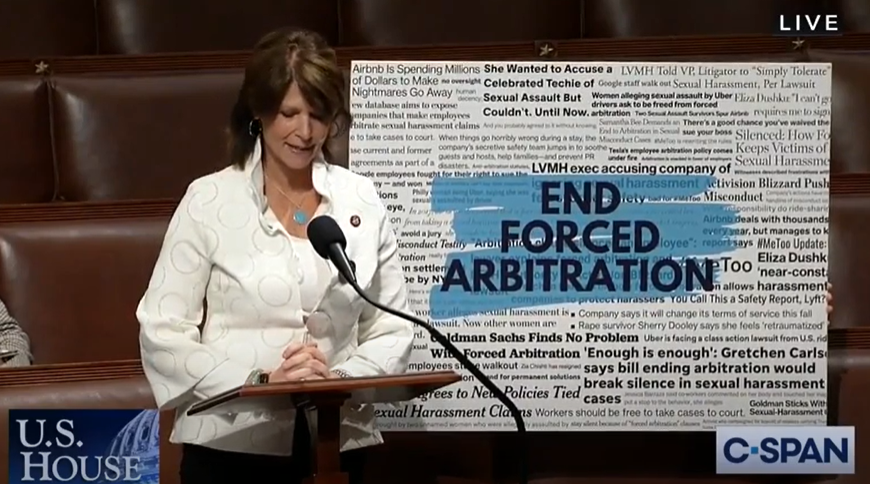 Bustos Bill to End Forced Arbitration - Vimarsana News