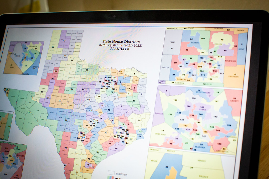State House Map Texas State House Map To Counter Gerrymandering, Texas Democrats Aim