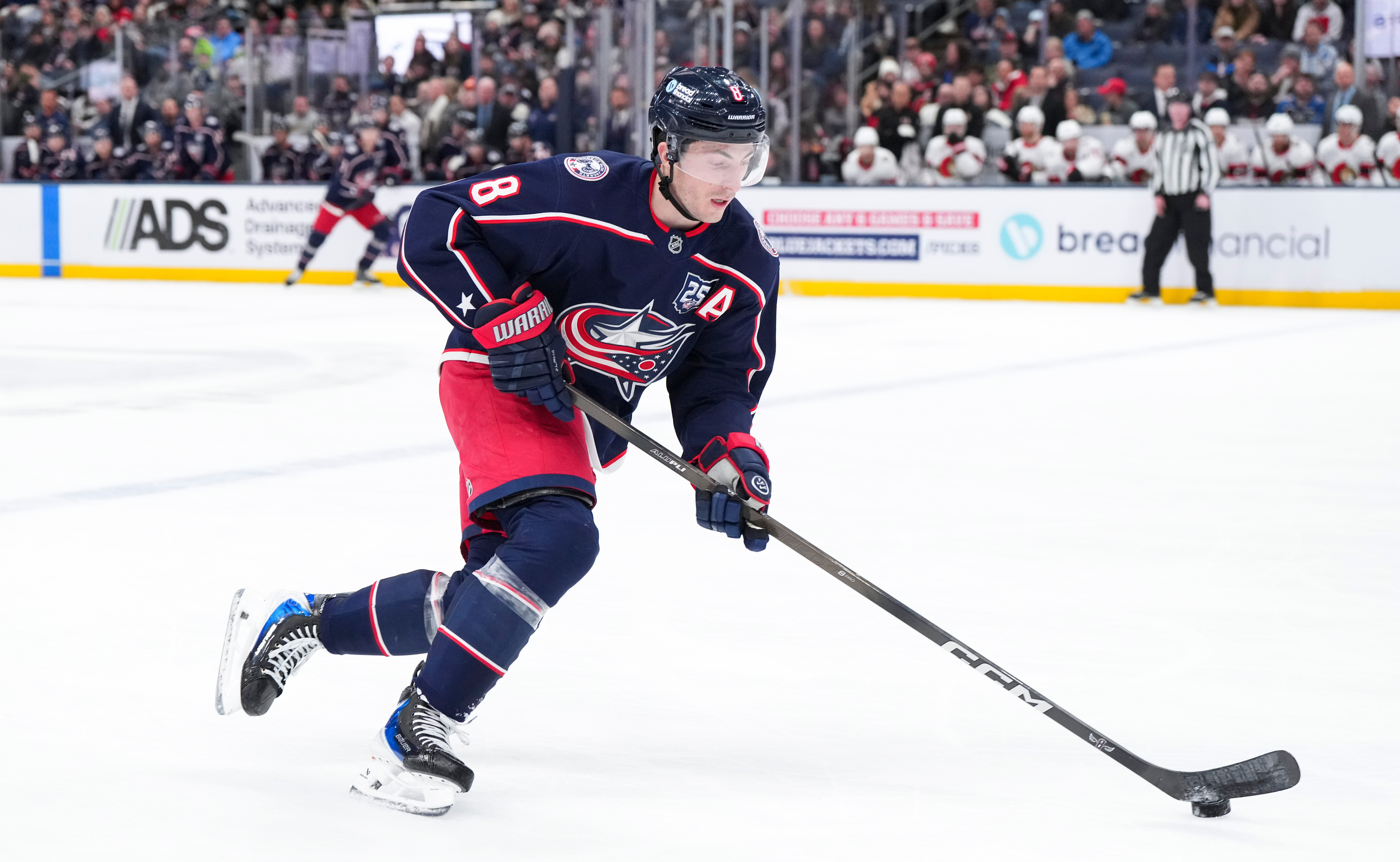 Zach Werenski's milestone season propels Blue Jackets defenseman
