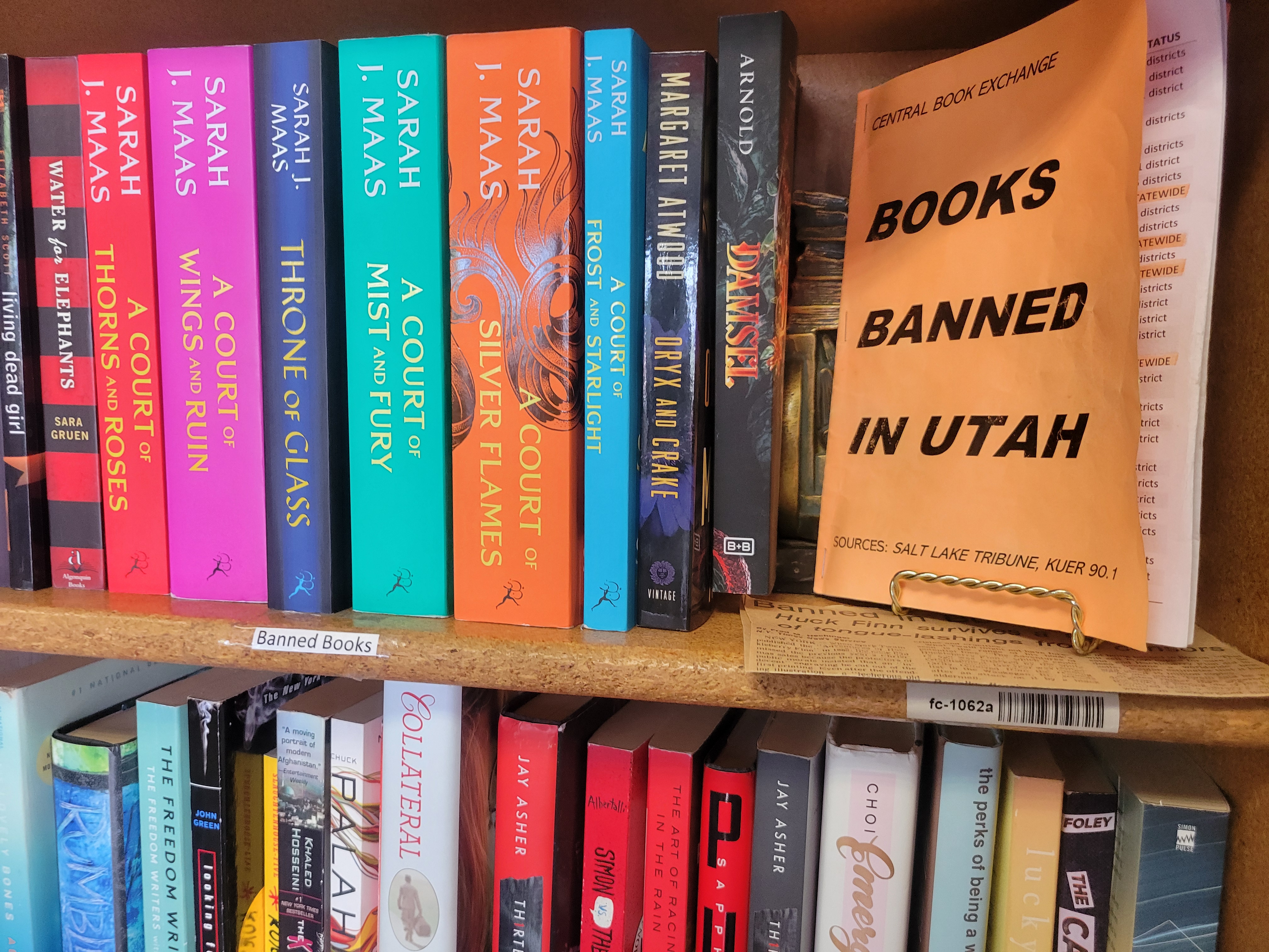 Best-selling authors sue Utah officials after latest book ban