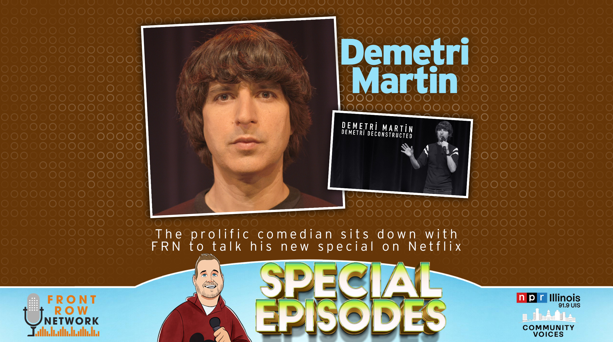 Demetri Martin begins a stand-up trilogy with \, image size:2500x1393