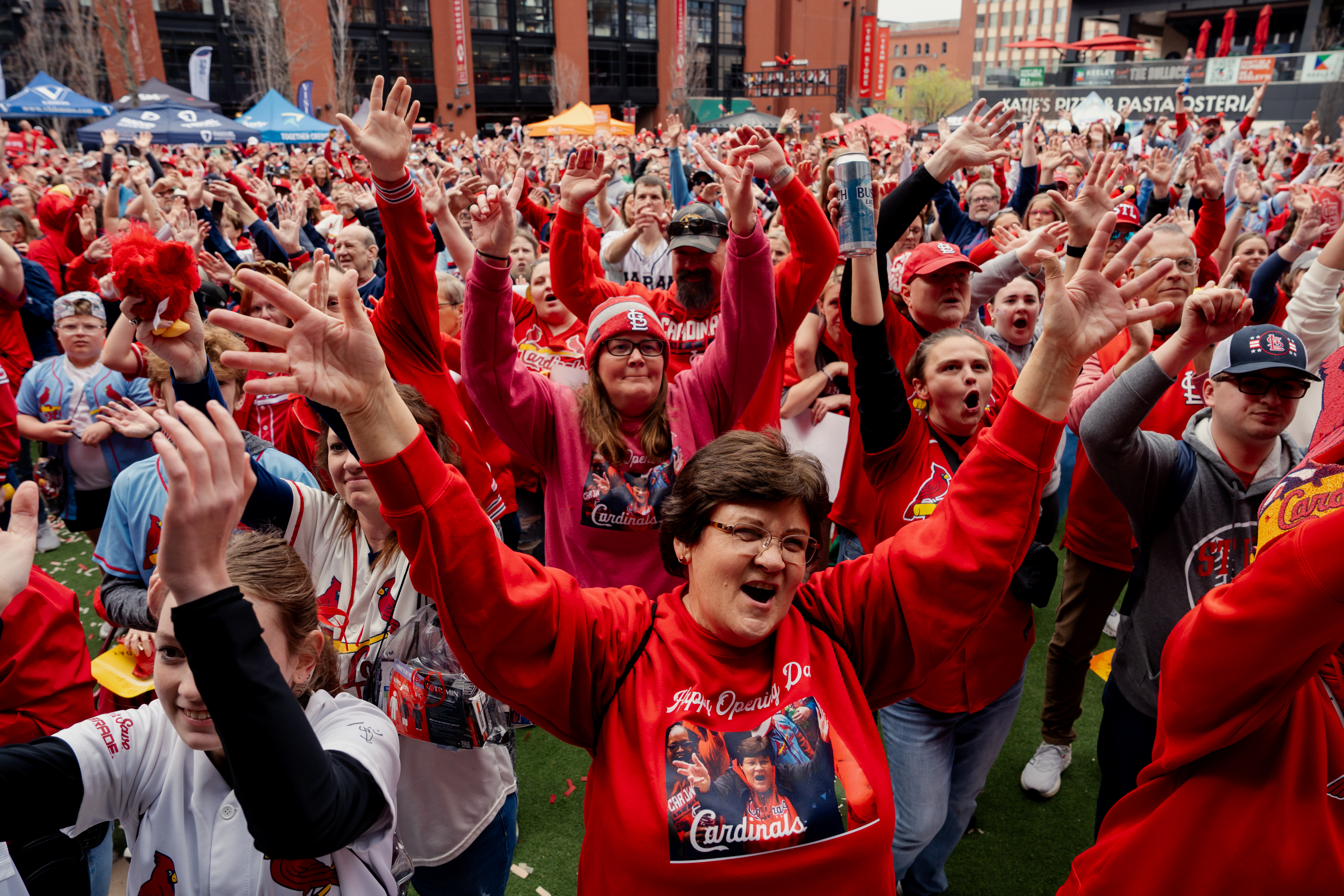 Photos: Cardinals' opening day has fans looking to the future | STLPR