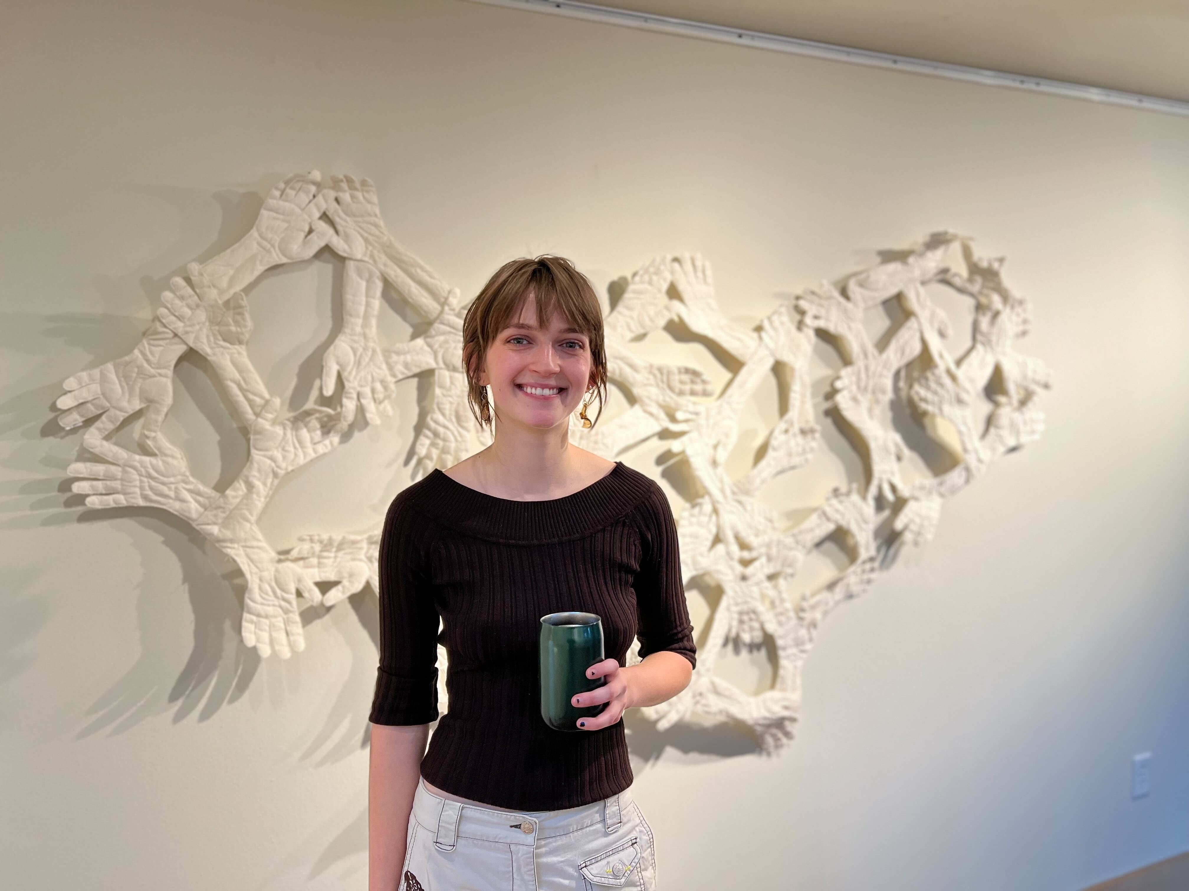 novembet　artist　138cm Personal experience & desire to create minimal waste in her