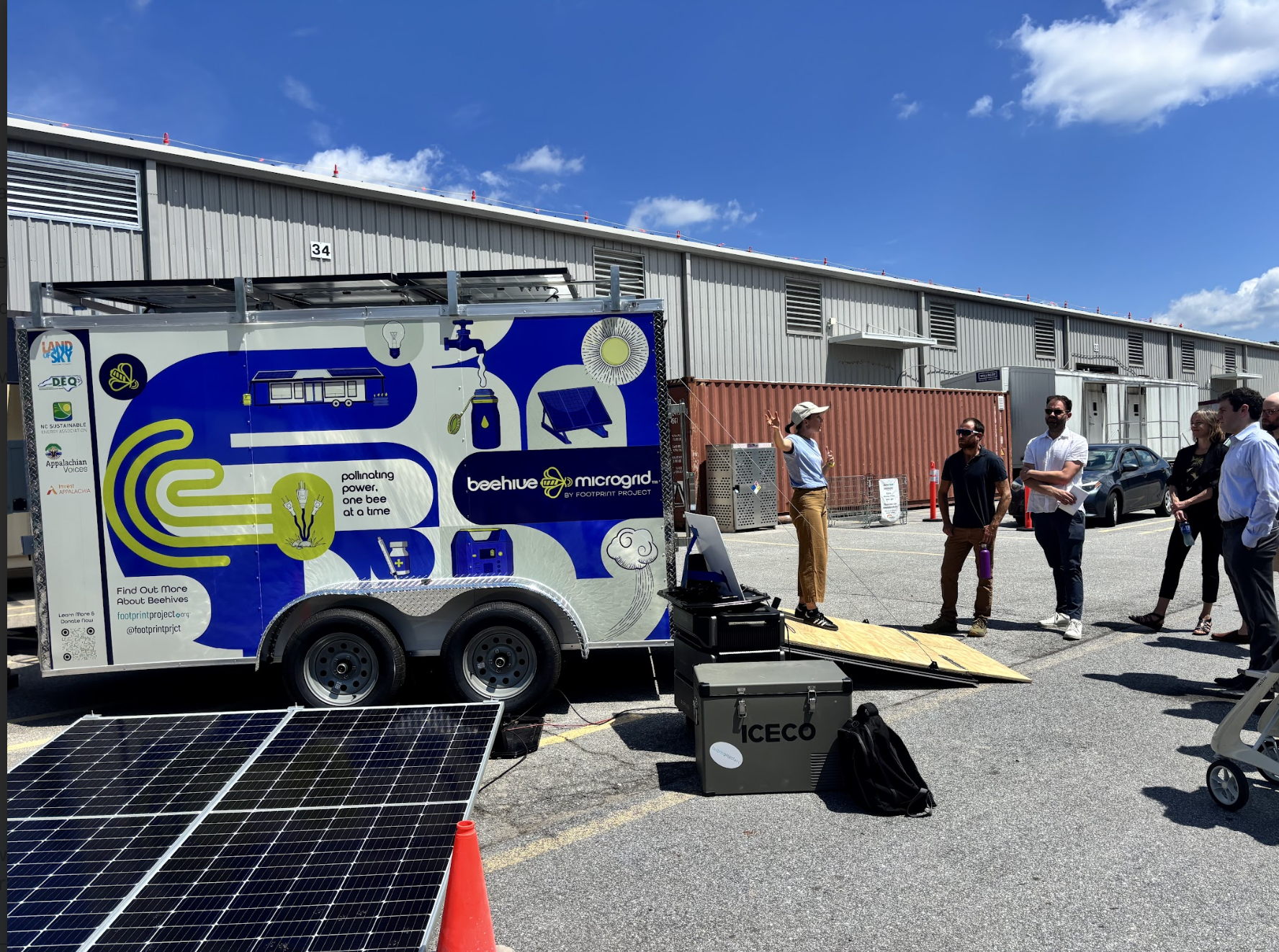A swarm of solar ‘bees’ are coming to western North Carolina community hubs