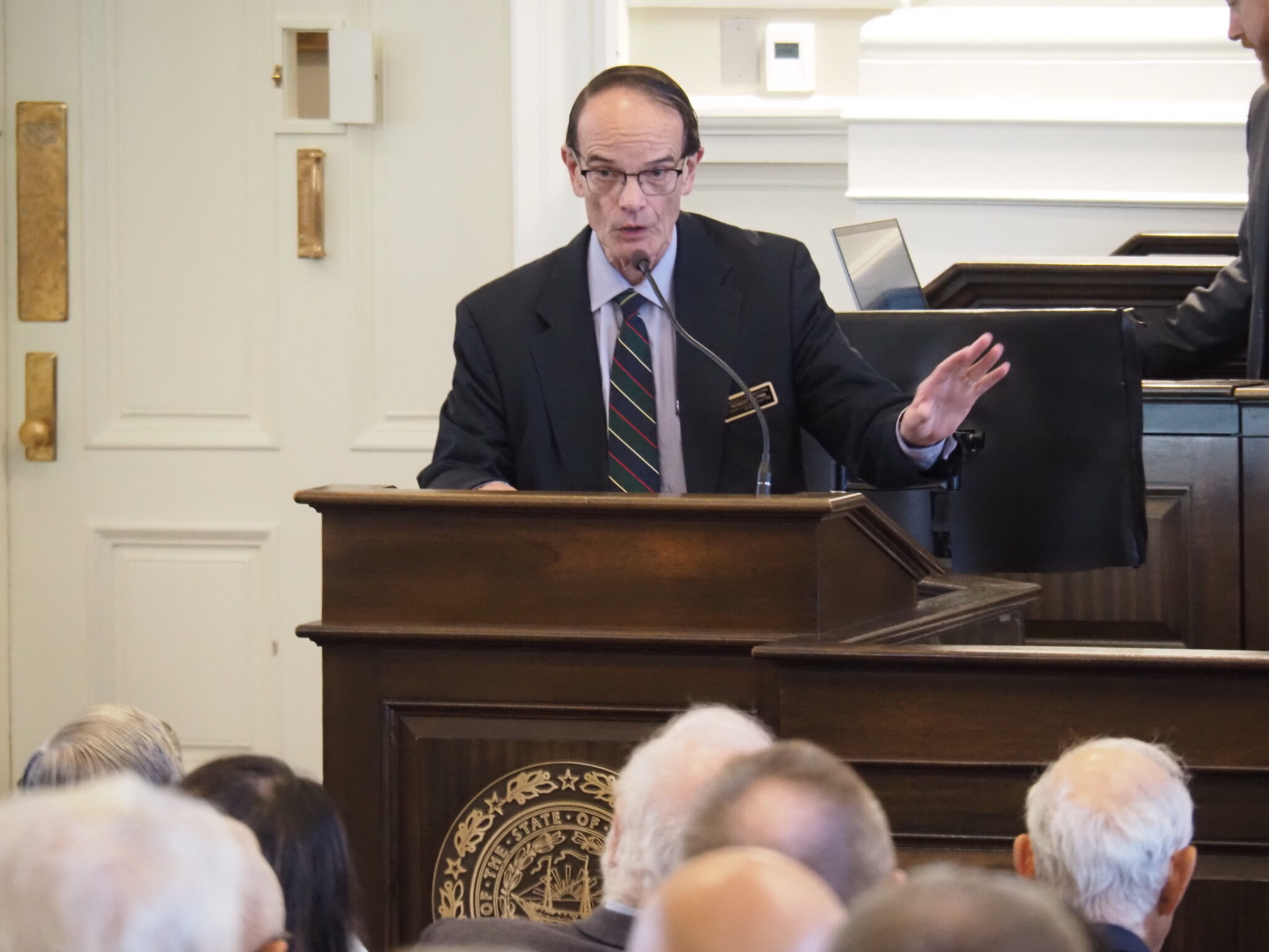 nhpr.org - Ethan DeWitt - New Hampshire Bulletin - Lawmakers override Ayotte vetoes on toll hikes and right to new trial, among others