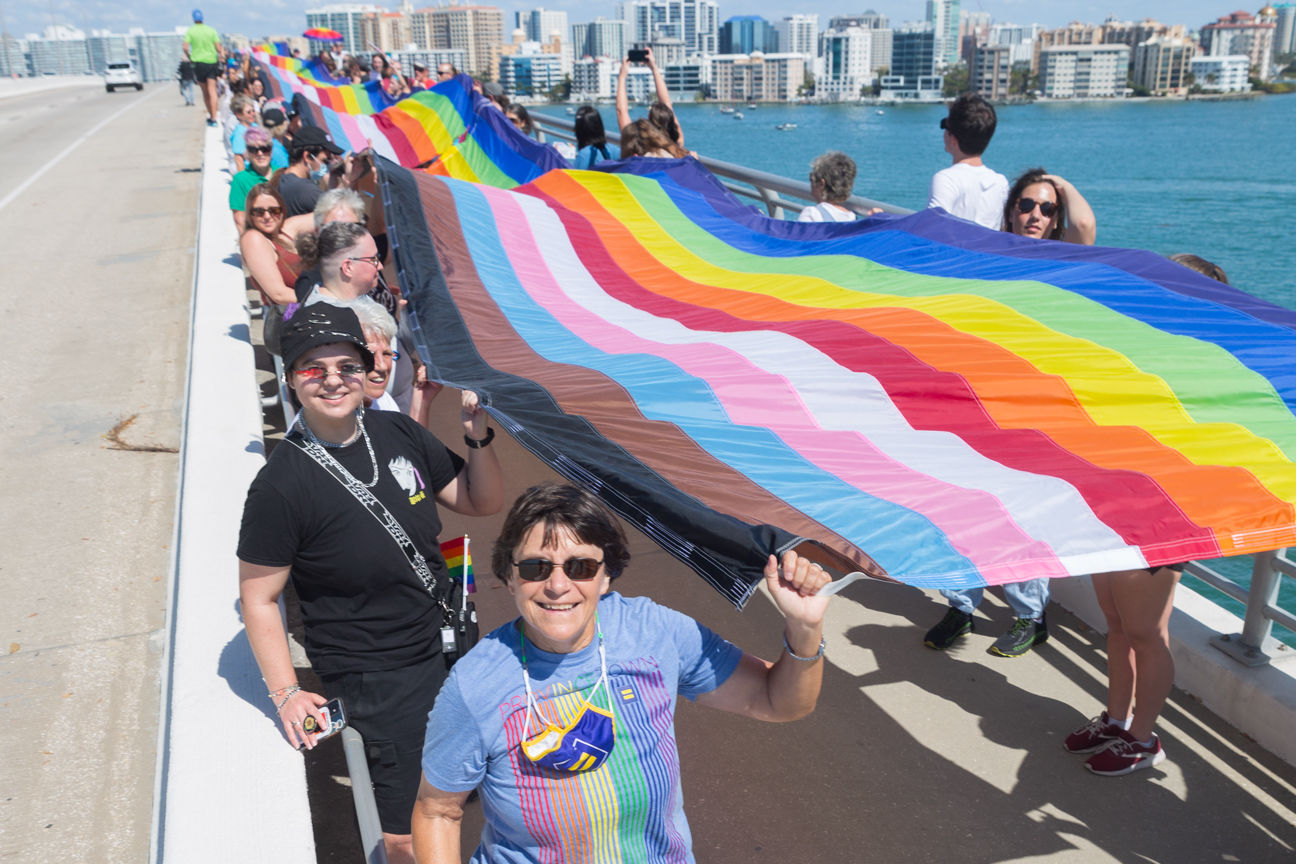 Hundreds rally in Sarasota to push back against a Florida bill that would impact LGBTQ children - Vimarsana News