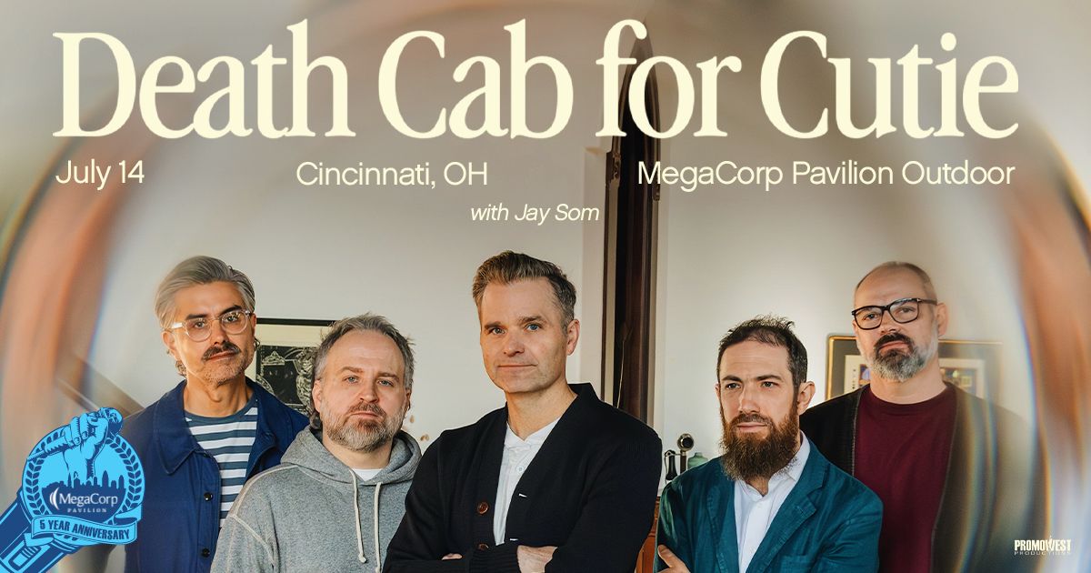 Win tix to Death Cab for Cutie at MegaCorp Pavilion!