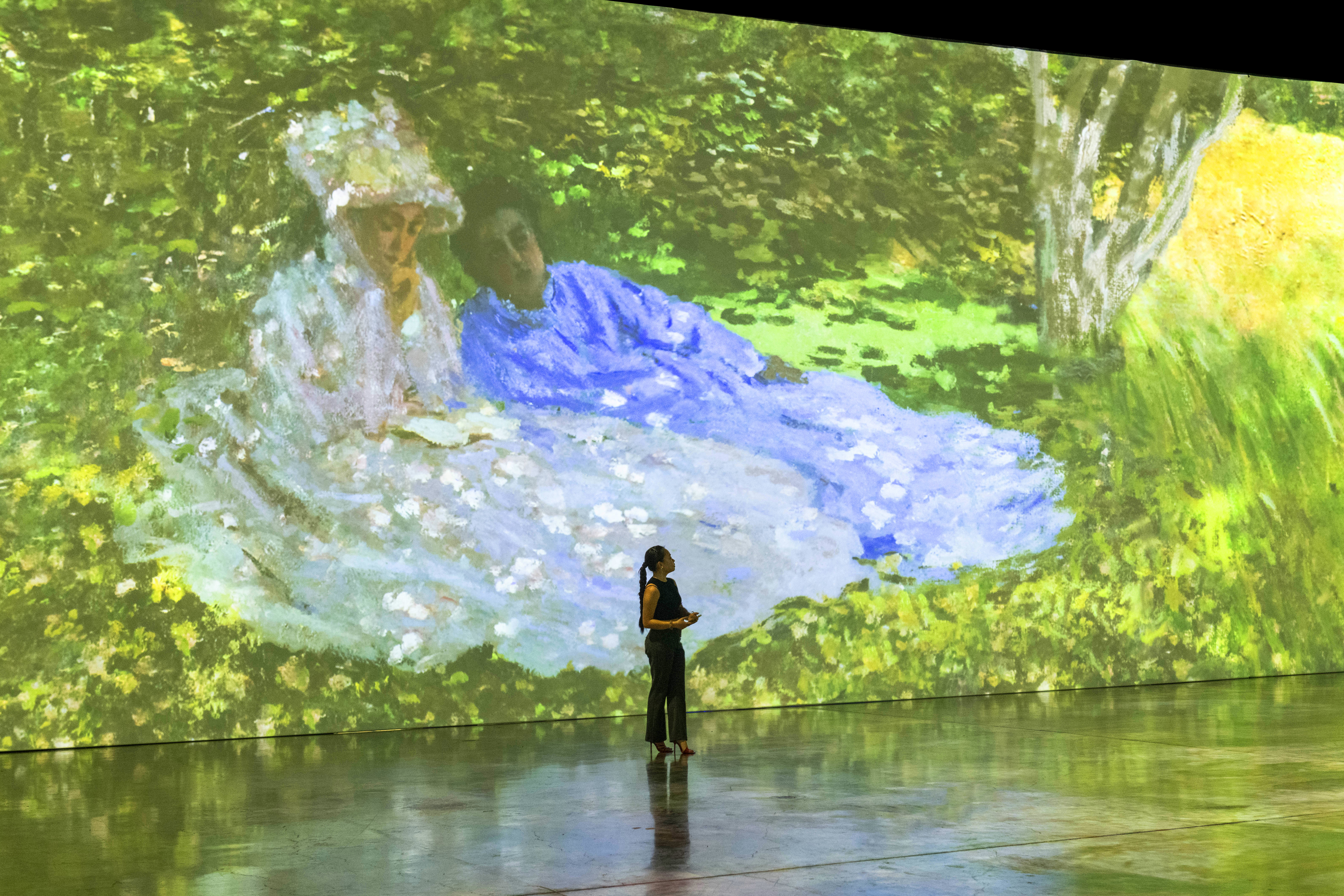 Beyond Monet” helps visitors feel the works of the father of