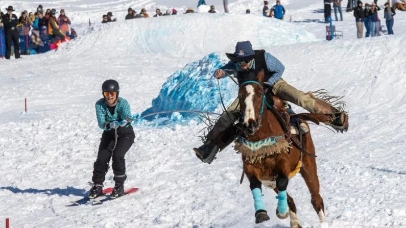 Skijoring returns to Teton Valley, meshing cowboy and ski culture - Vimarsana News