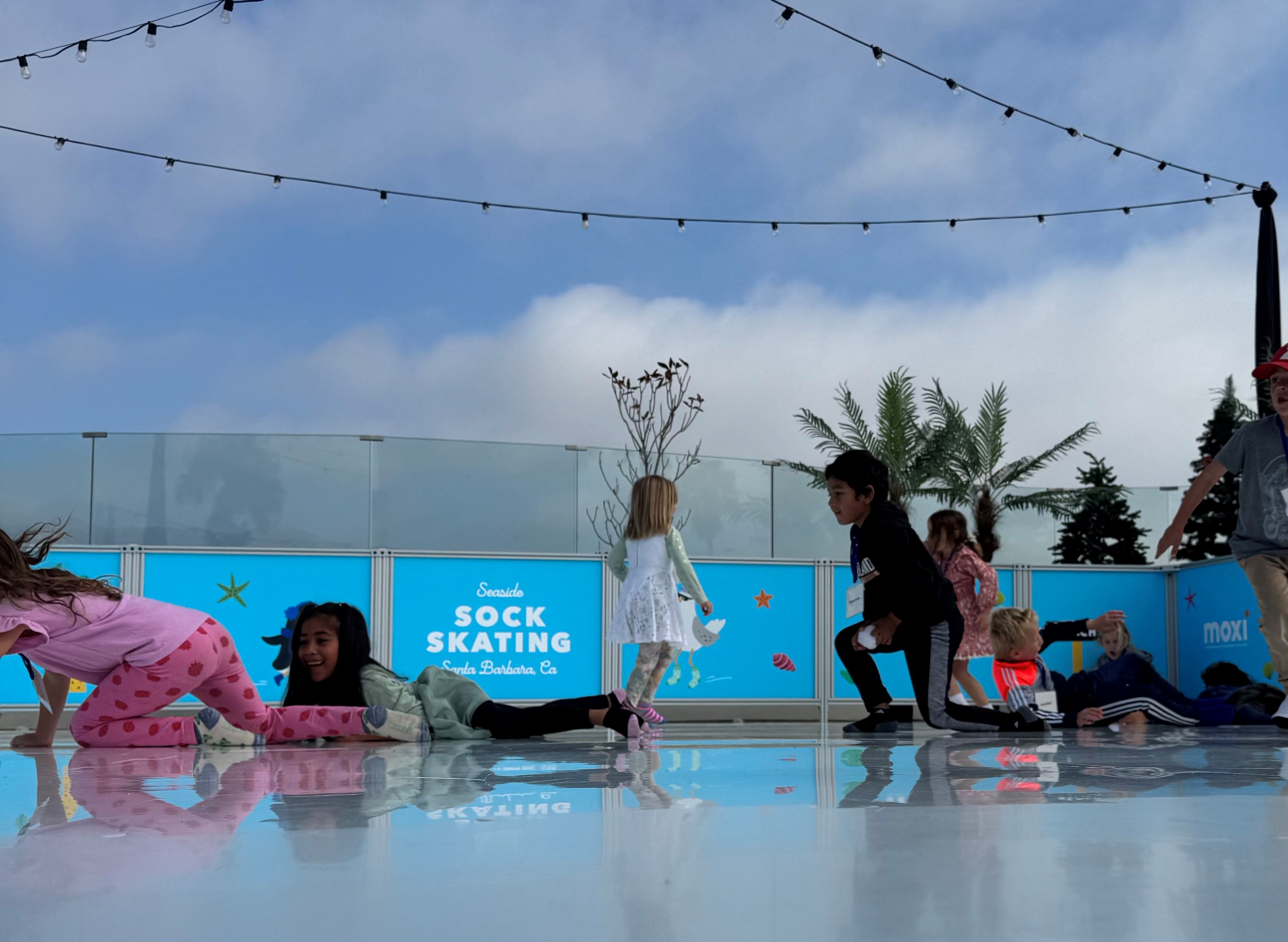 Get your socks on! A fun way to skate without ice comes to Santa