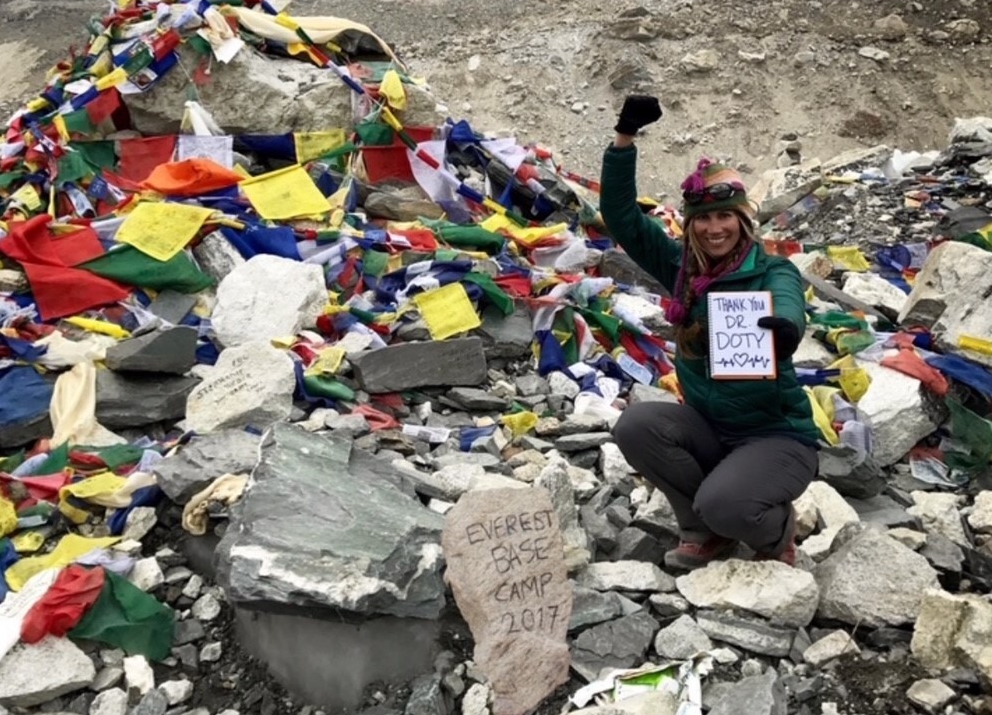 From Everest to heart failure: Midway woman's inspirational new