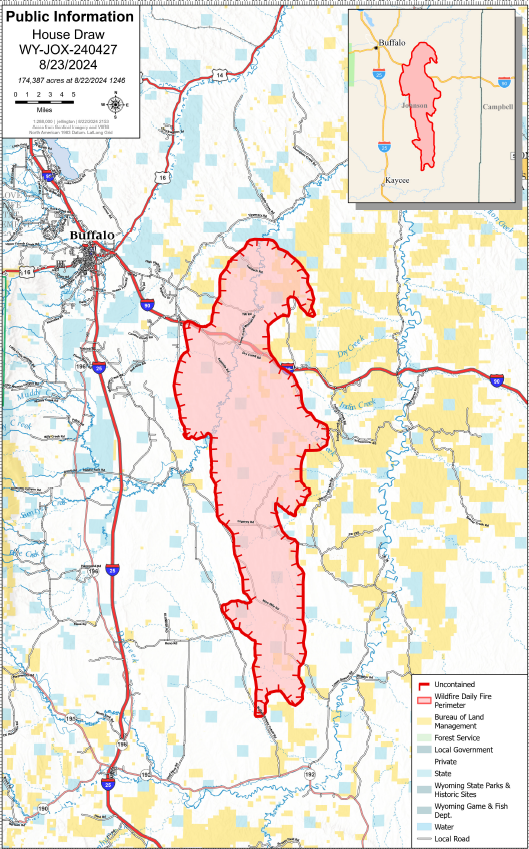 Johnson County Wyoming Blm Map - Housedraw Map 082324 
