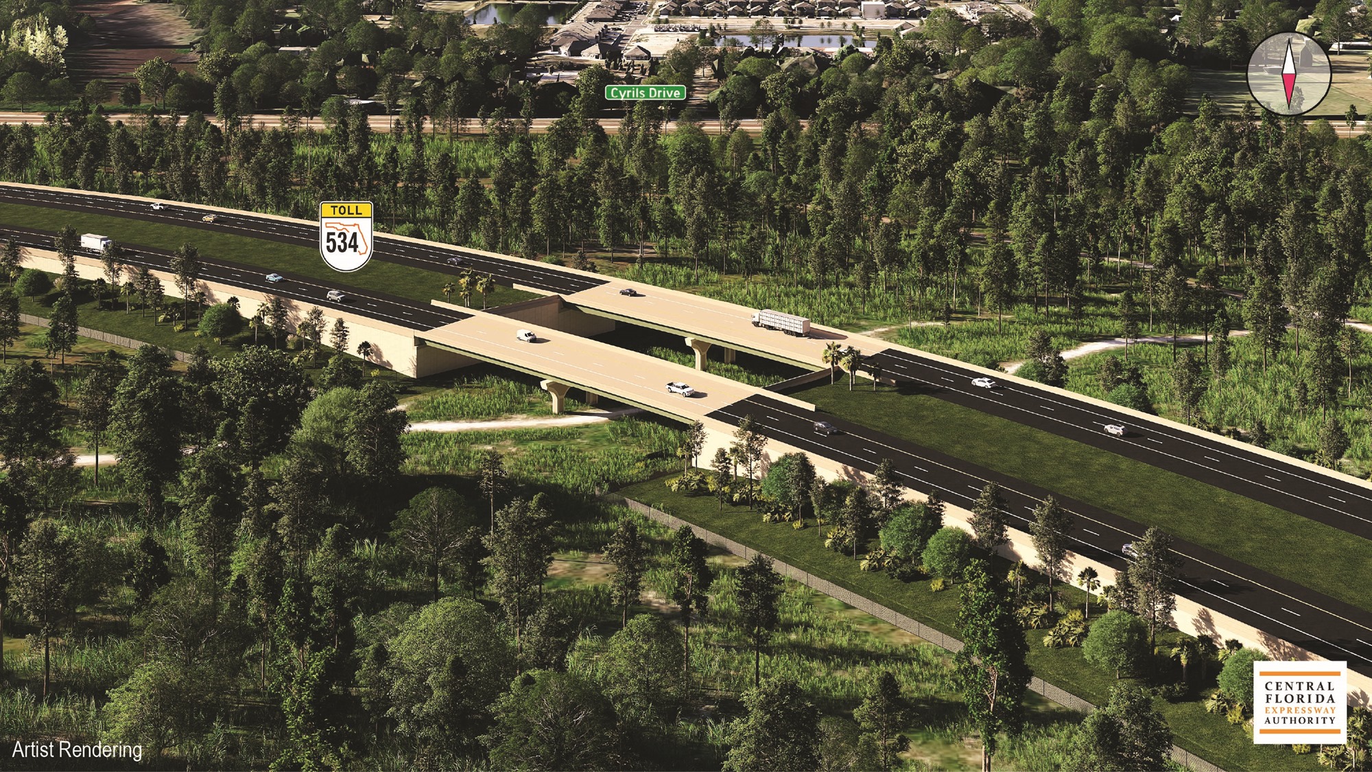 Expressway authority files claim to Orange County conservation land