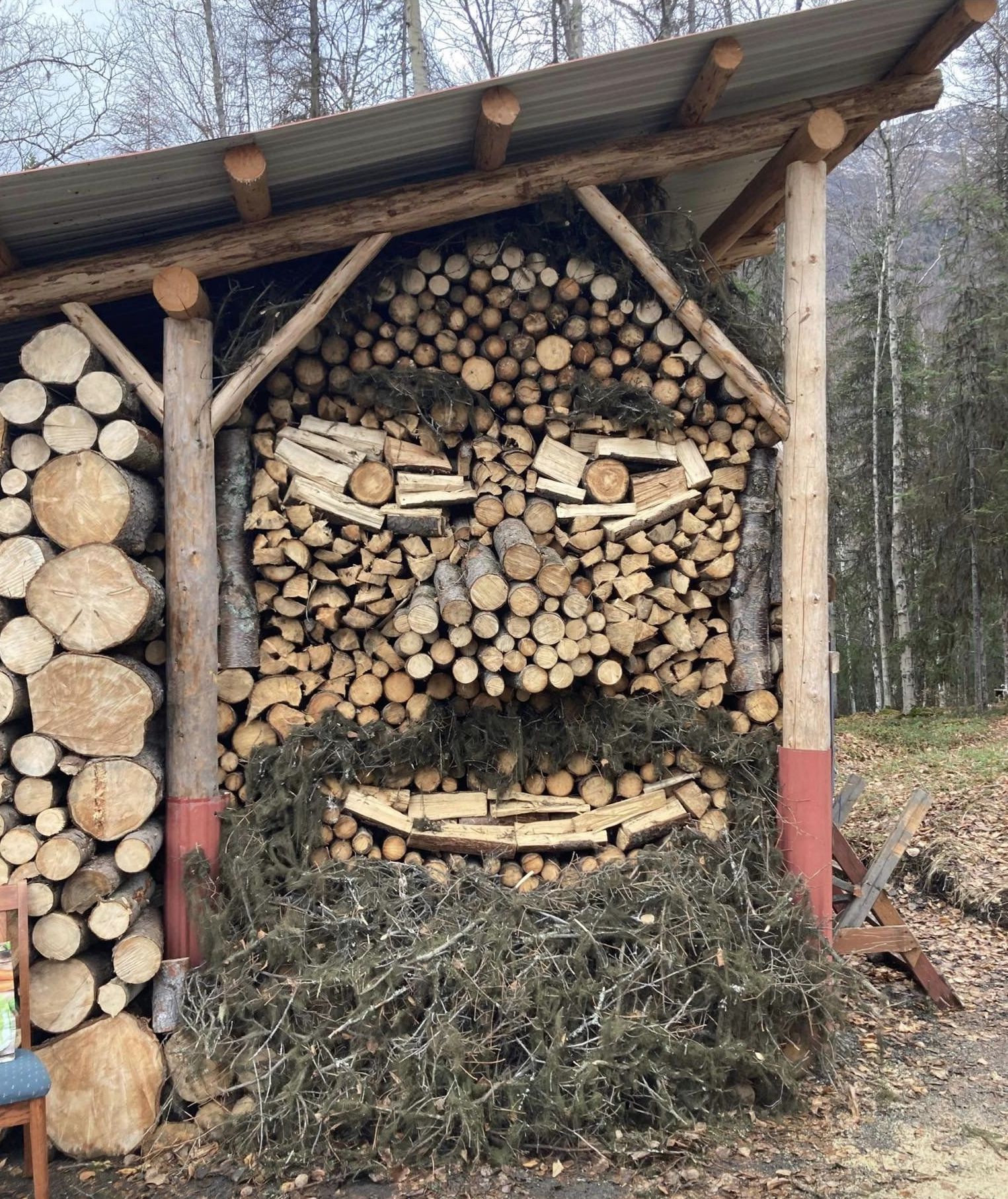 The Top 25 Favorites woodpile fun