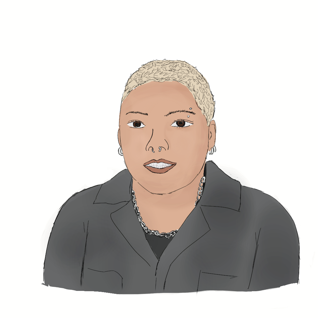 Illustration of organizer Sunshine Adam