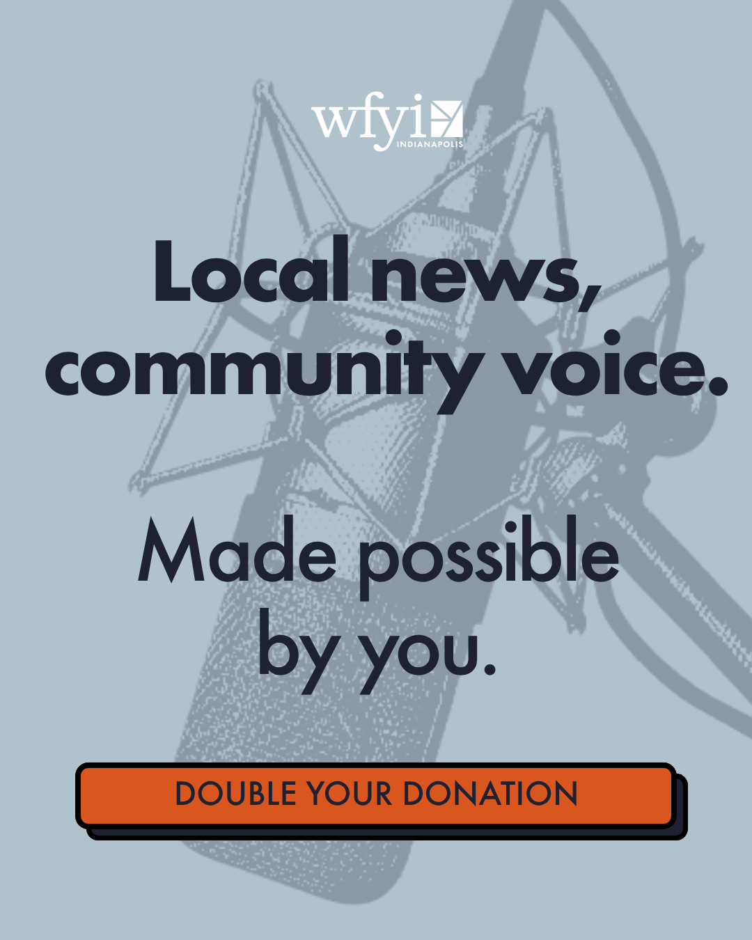 Local news, community voice. Made possible by you. 