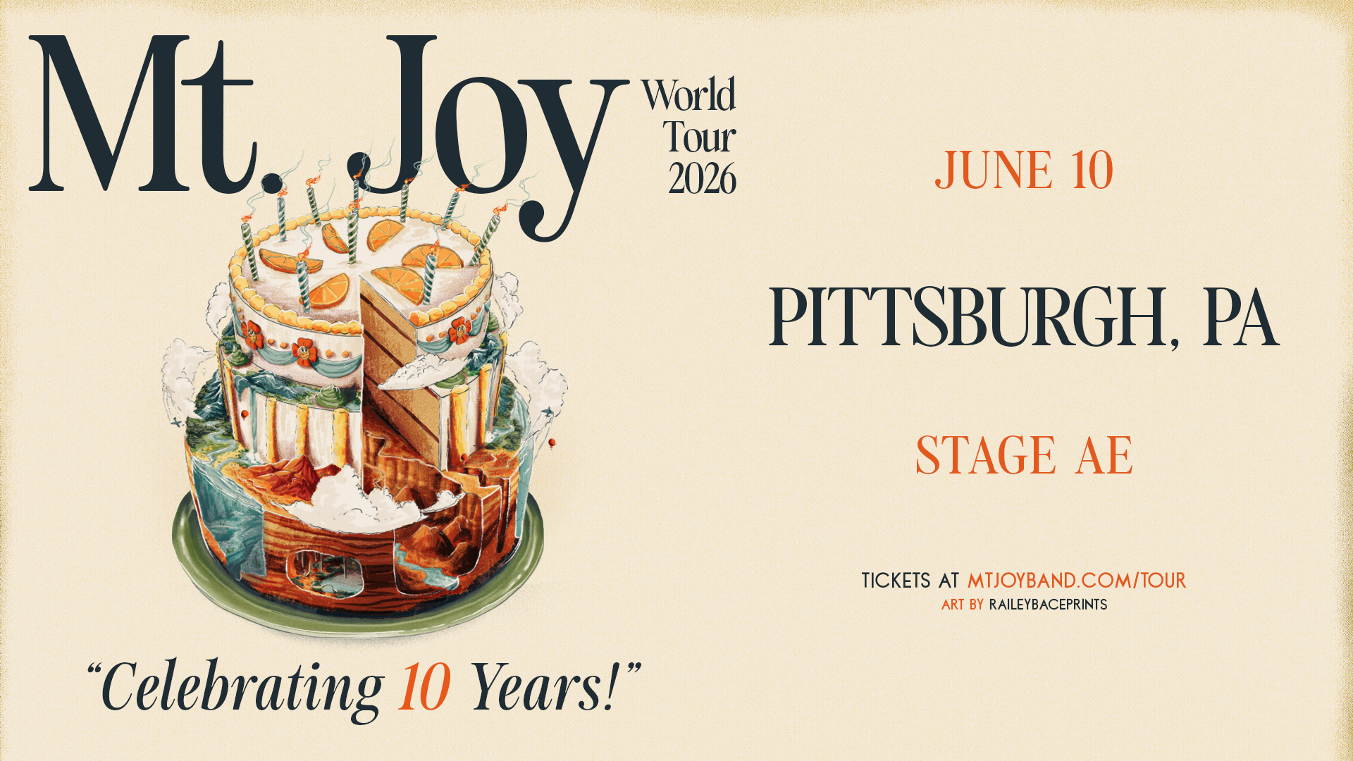 Win tickets to see Mt. Joy in Pittsburgh (entry dates: Dec. 8-12)
