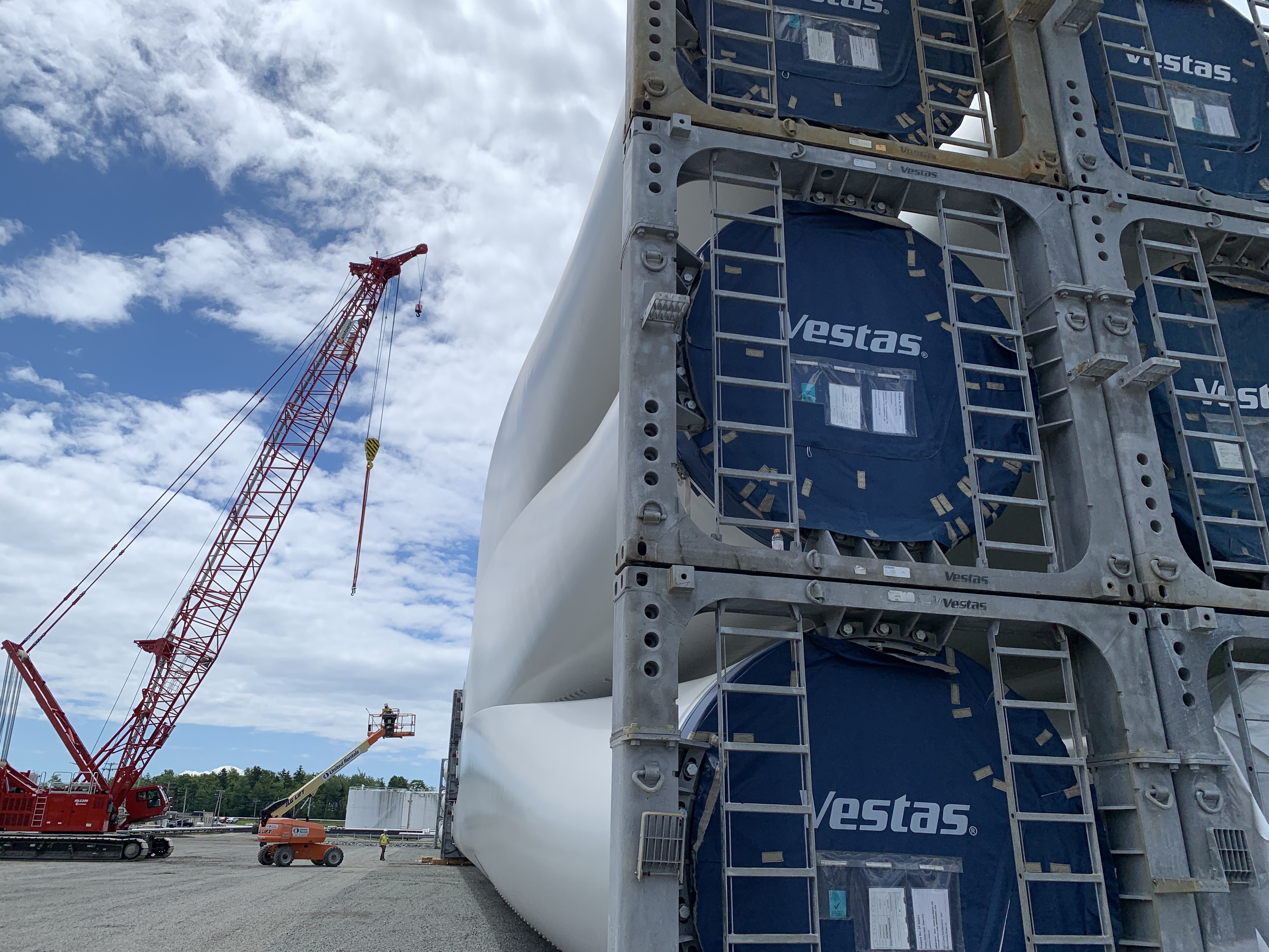 Sprague Energy pushes wind port plan to rival Sears Island
