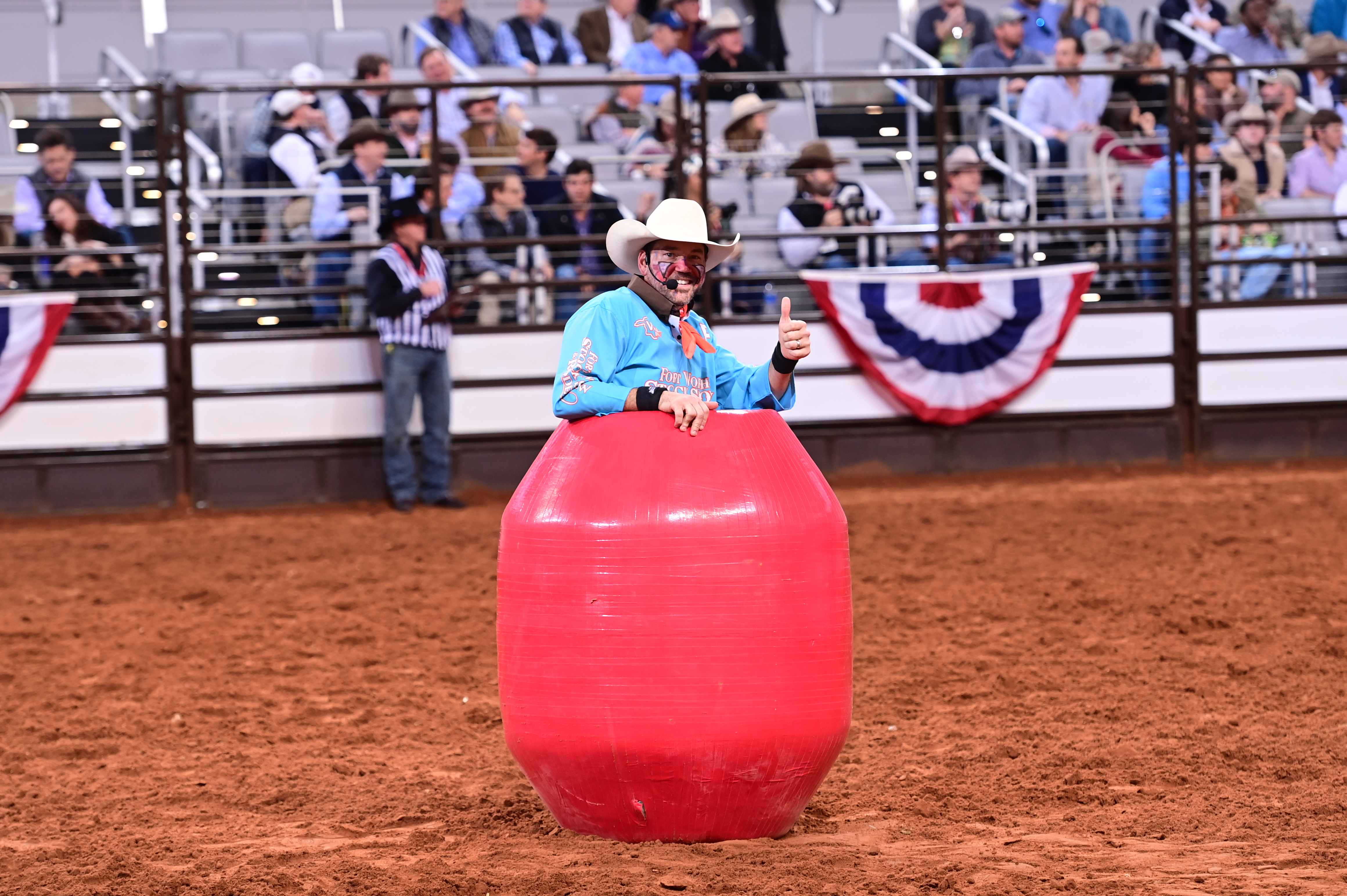 Clowning around with the bulls at Fort Worth Stock Show is serious business - Vimarsana News