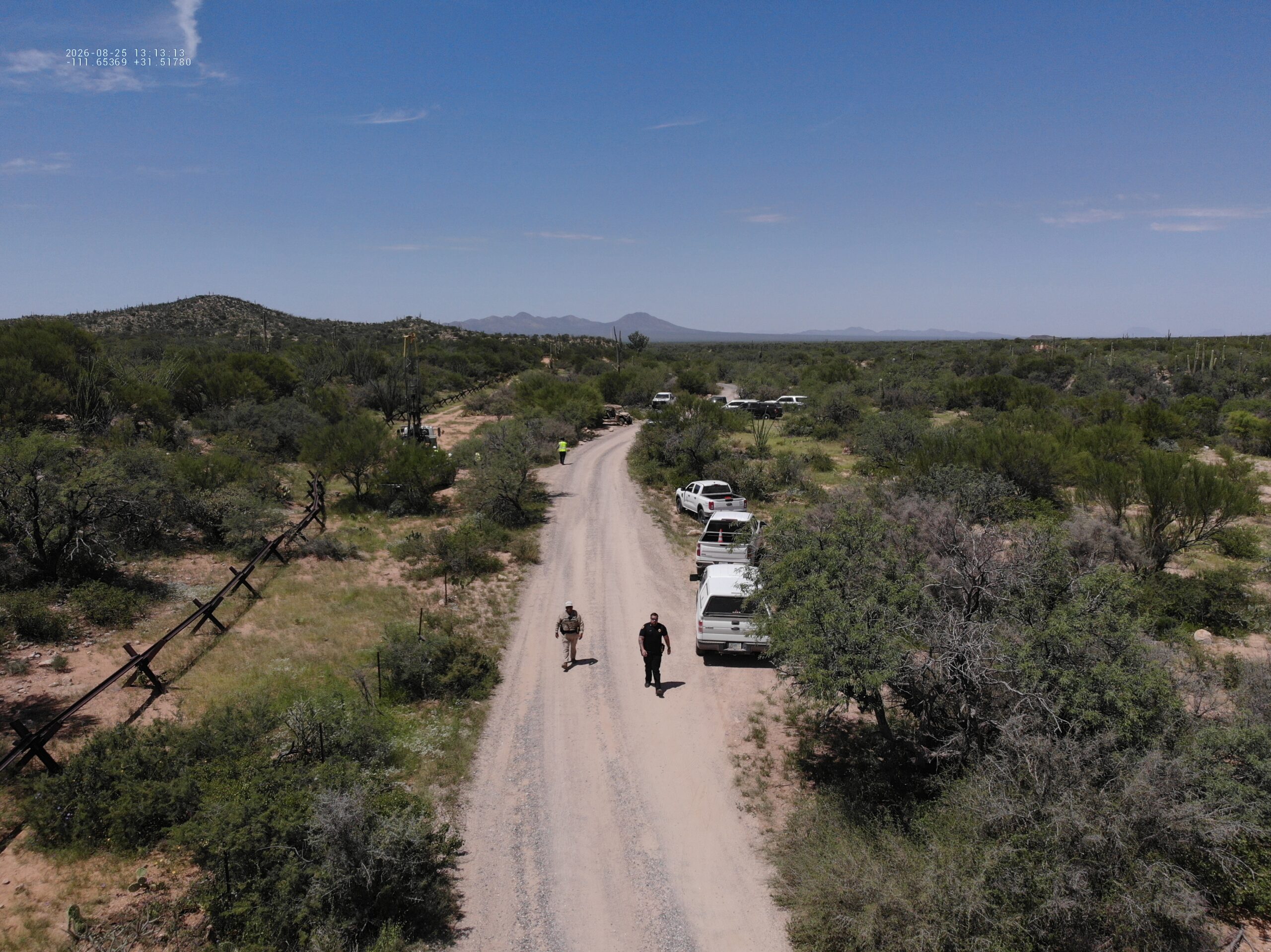 Border Patrol blockade is preventing Tohono O'odham from removing