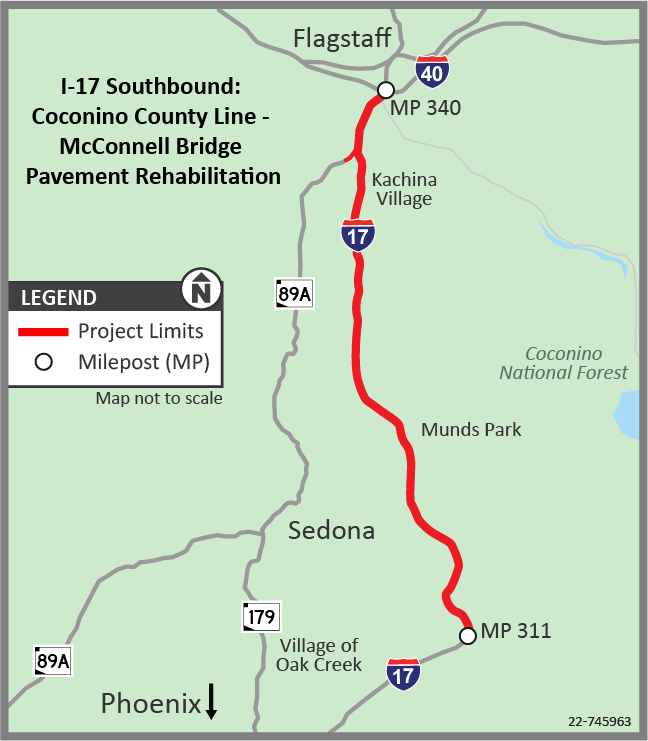 ADOT starts I-17 paving project south of Flagstaff