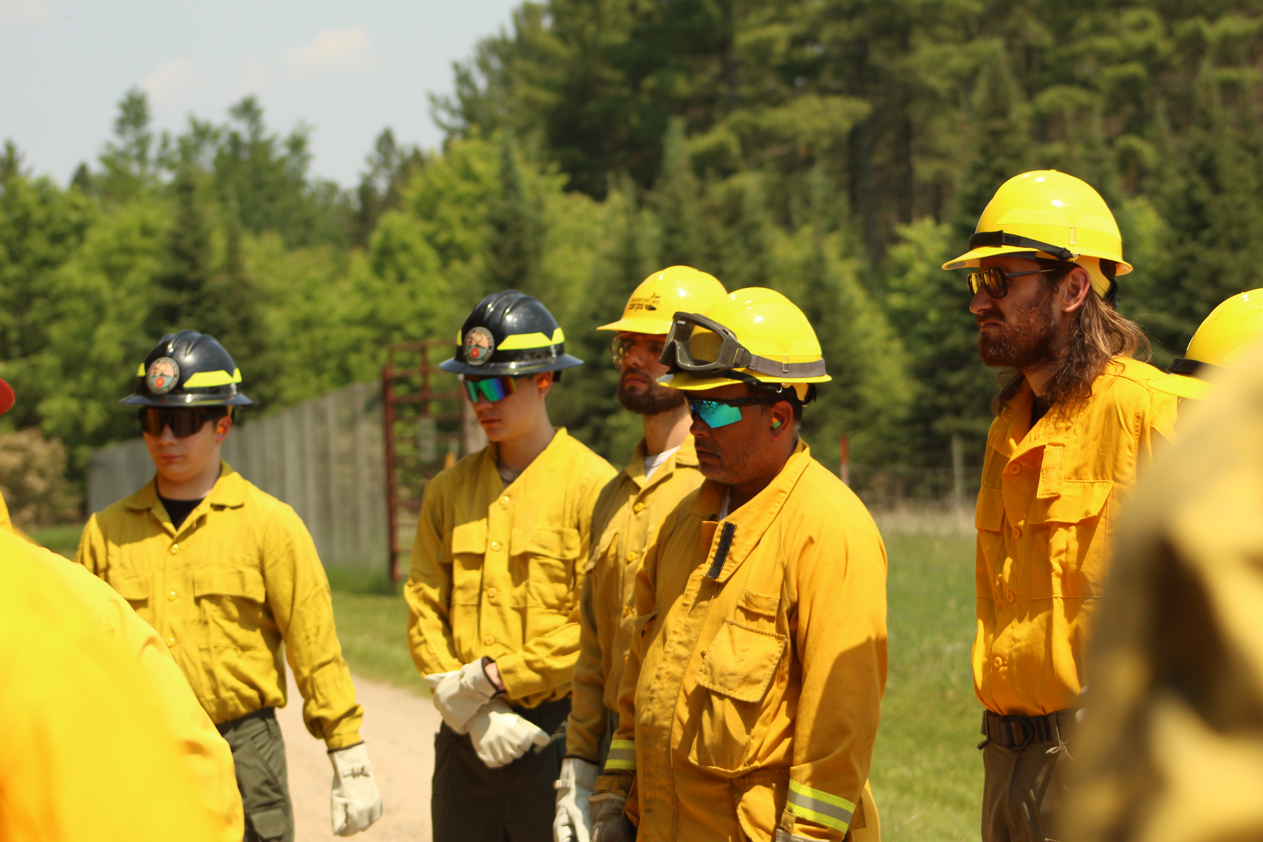 Students train to become wildland firefighters as blazes burn