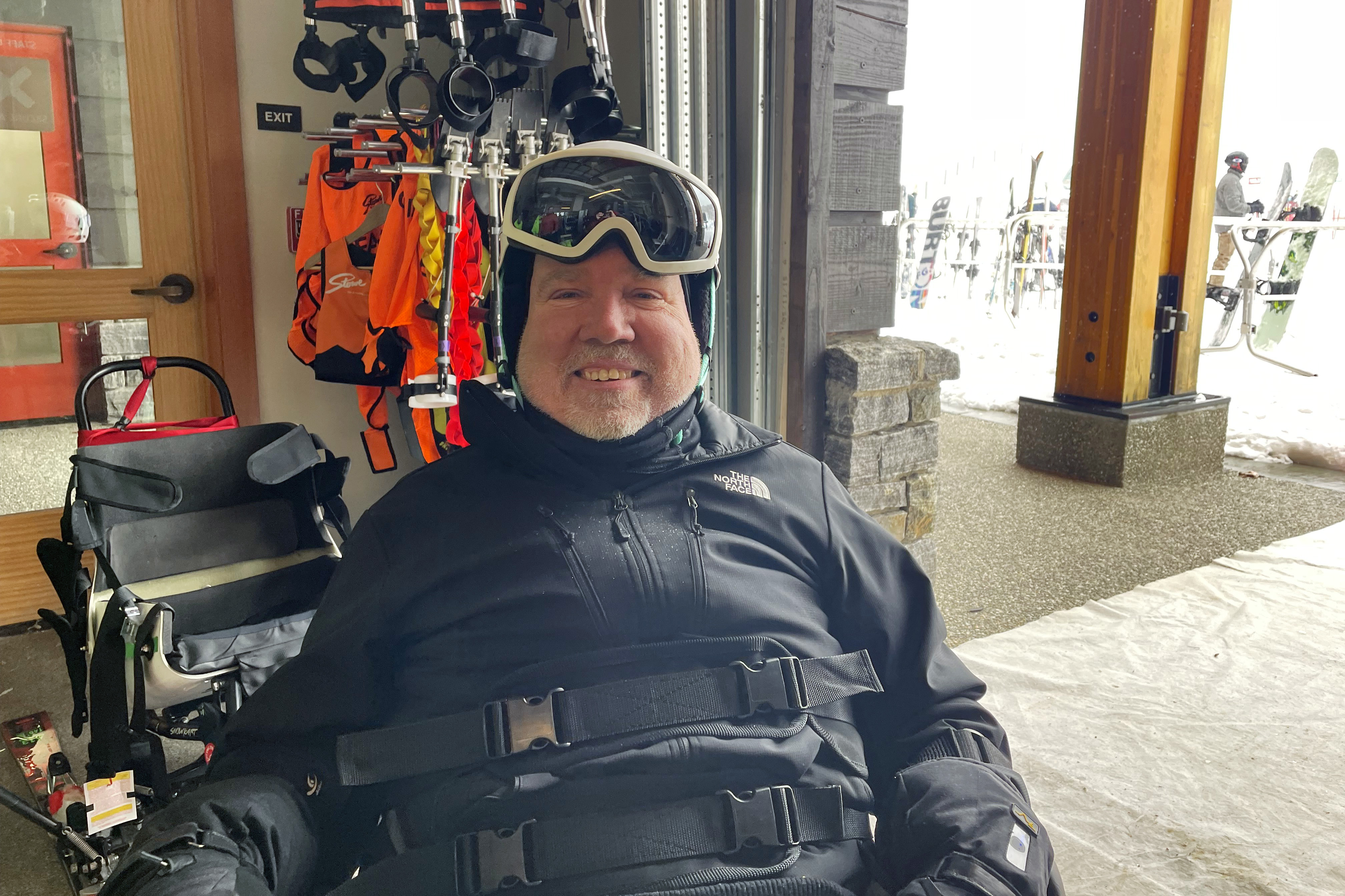 TetraSki makes independent downhill skiing possible for more